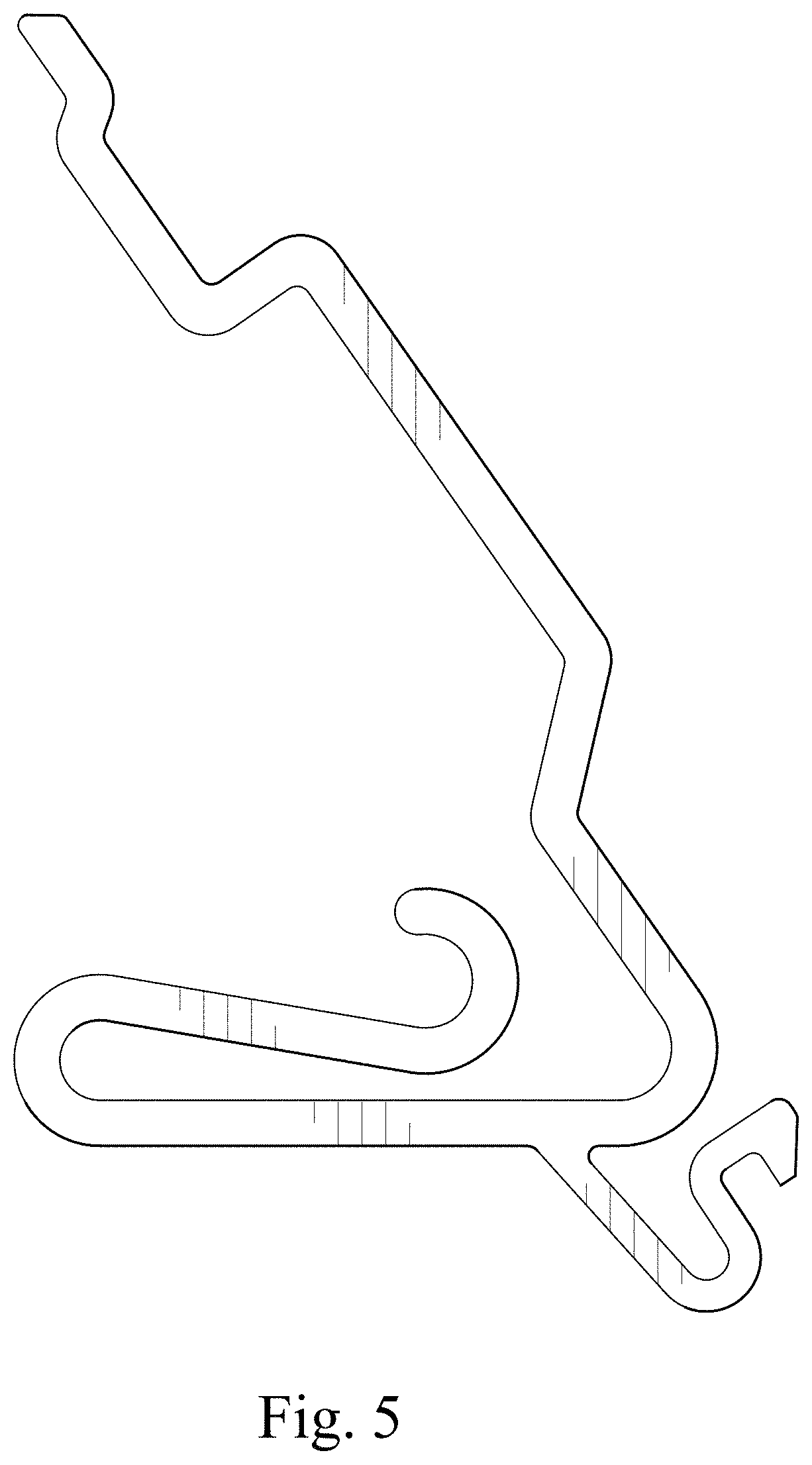 Patent USD0999828 Figure 5 – Display clip