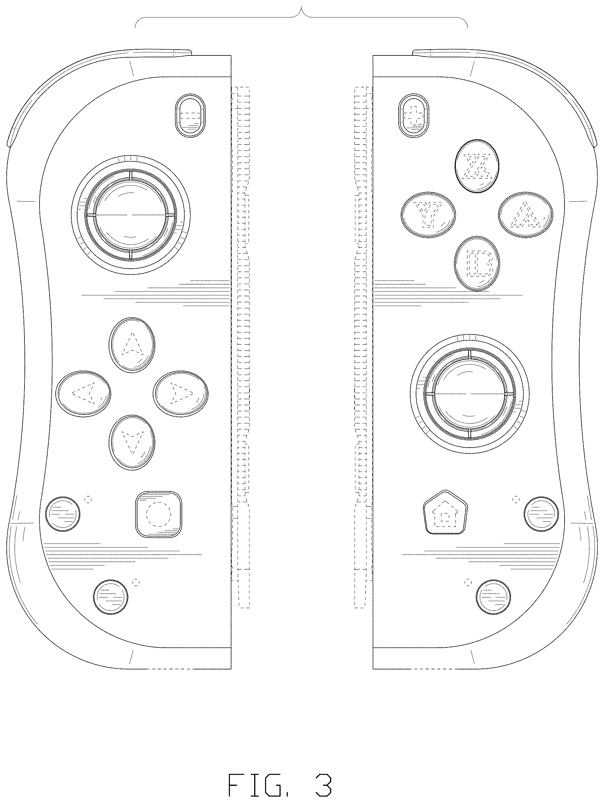Patent USD0999830 Figure 3 – Gamepad