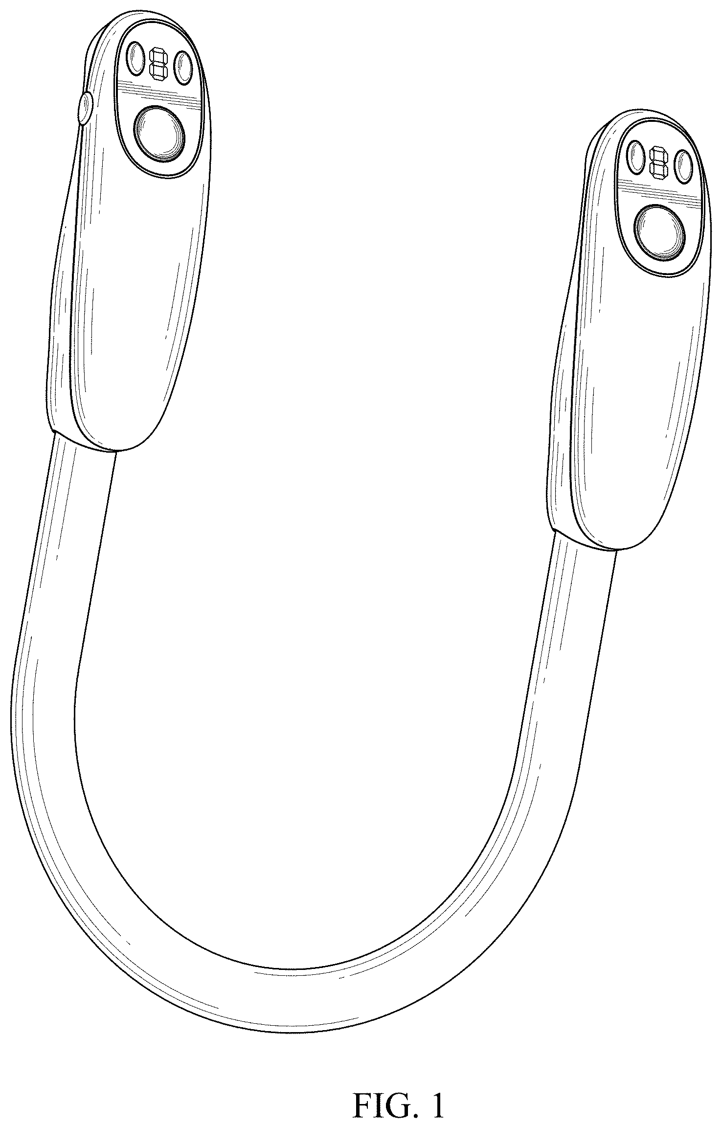 Patent USD0999832 Figure 1 – LED party light toy