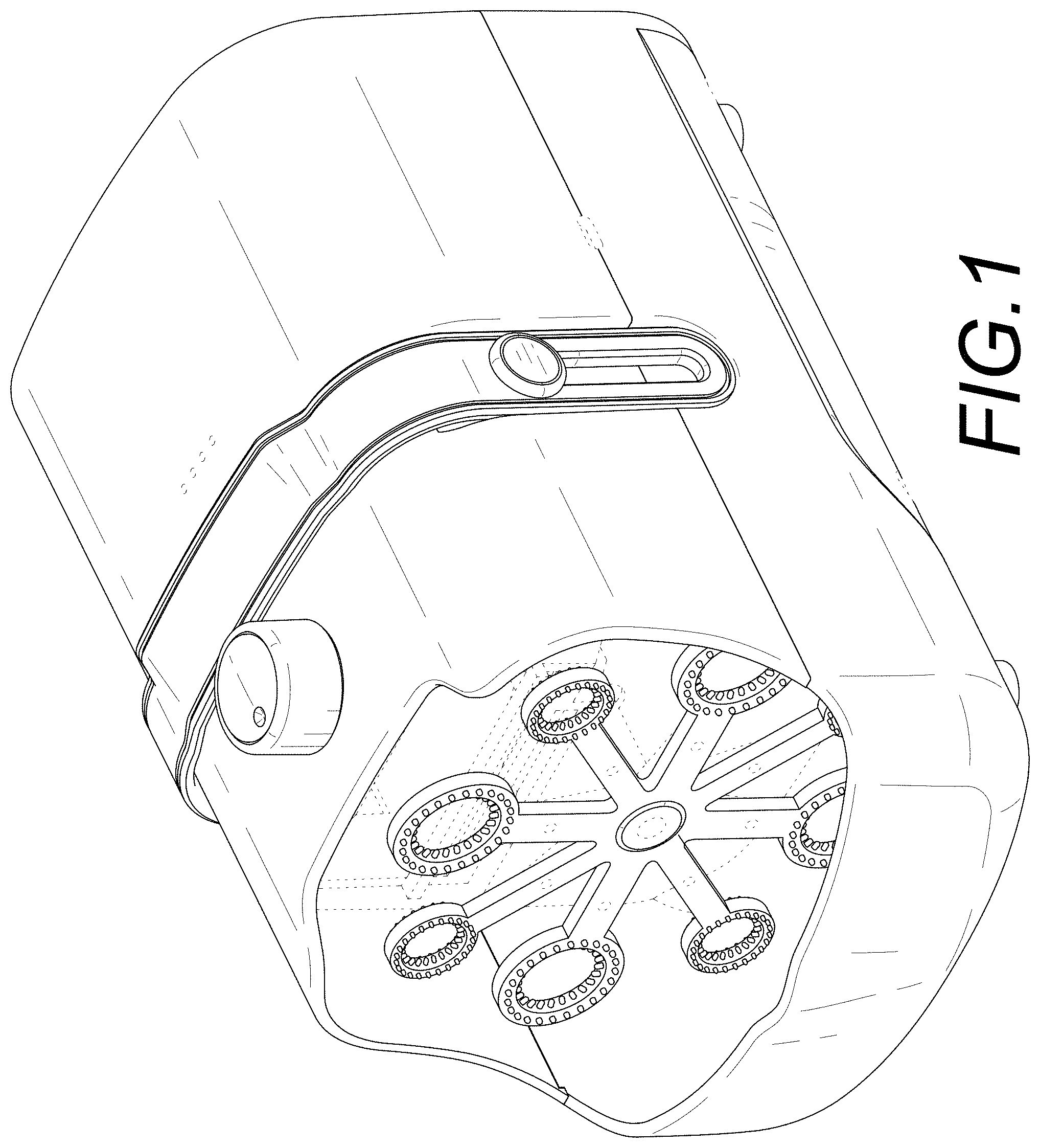 Patent USD0999833 Figure 1 – Bubble machine