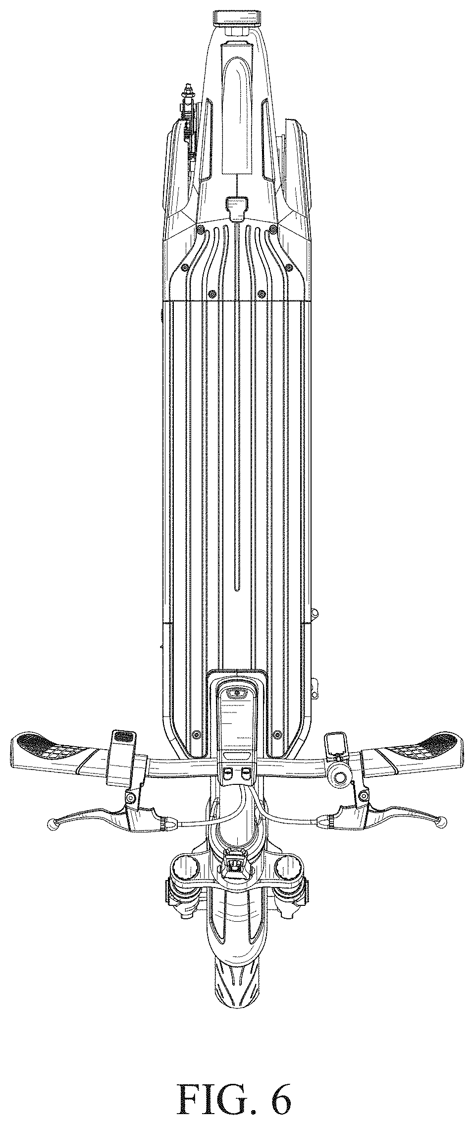 Patent USD0999834 Figure 6 – Electric scooter