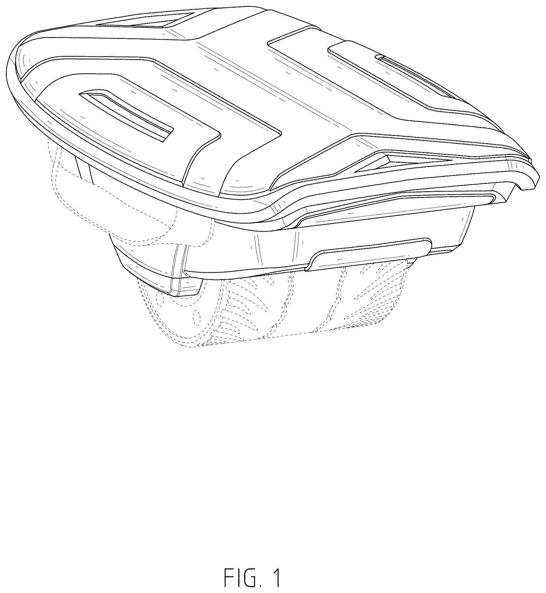 Patent USD0999836 — Self-balancing scooter — Figure 1