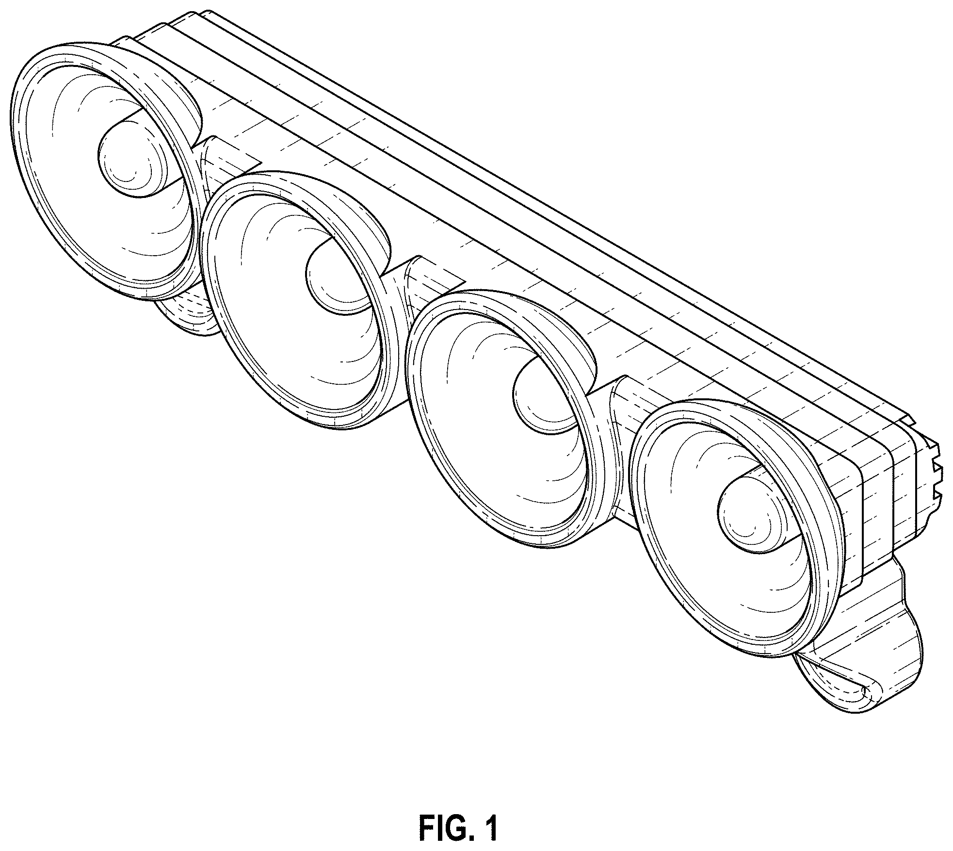 Patent USD0999844 Figure 1 – Model vehicle light assembly