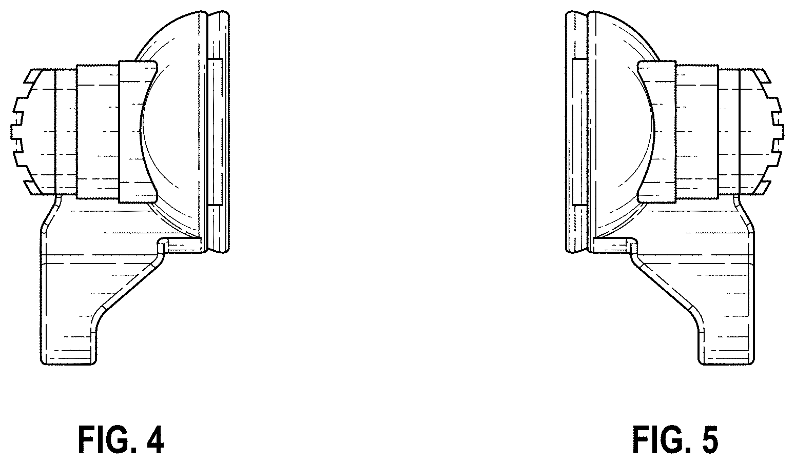 Patent USD0999844 Figure 3 – Model vehicle light assembly