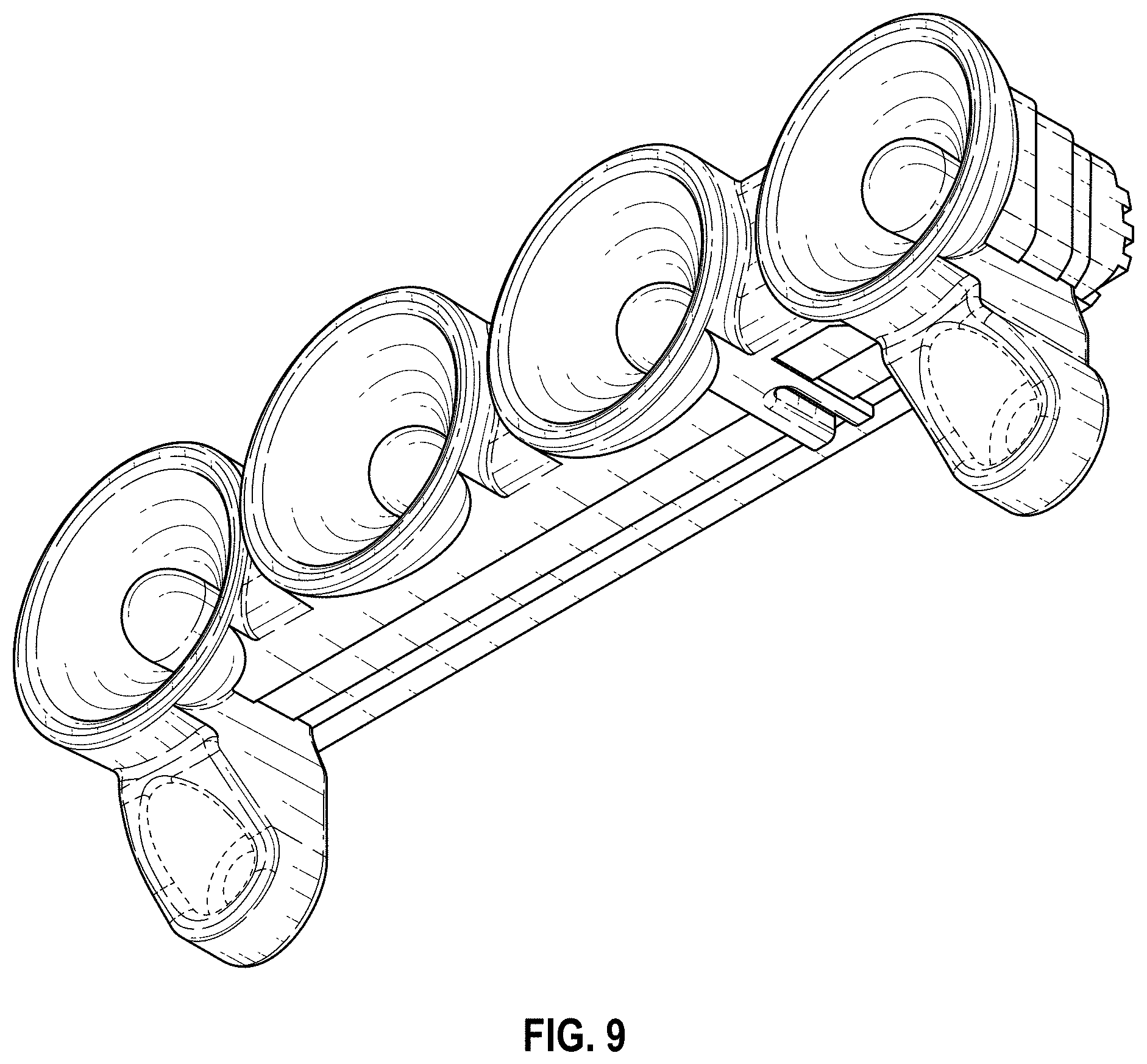 Patent USD0999844 Figure 6 – Model vehicle light assembly