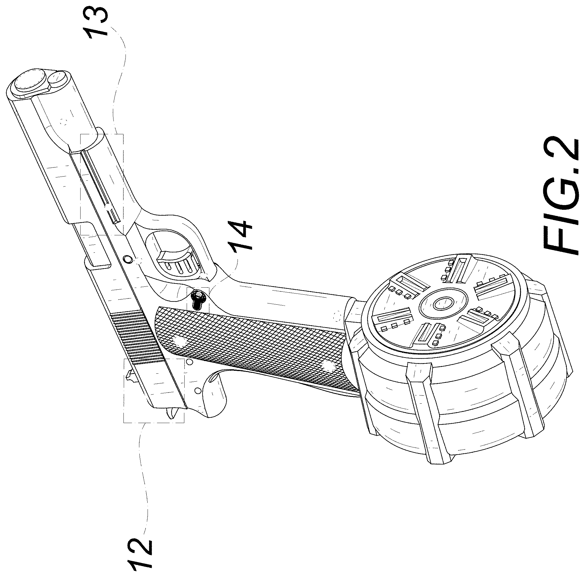 Patent USD0999847 Figure 2 – Toy gun
