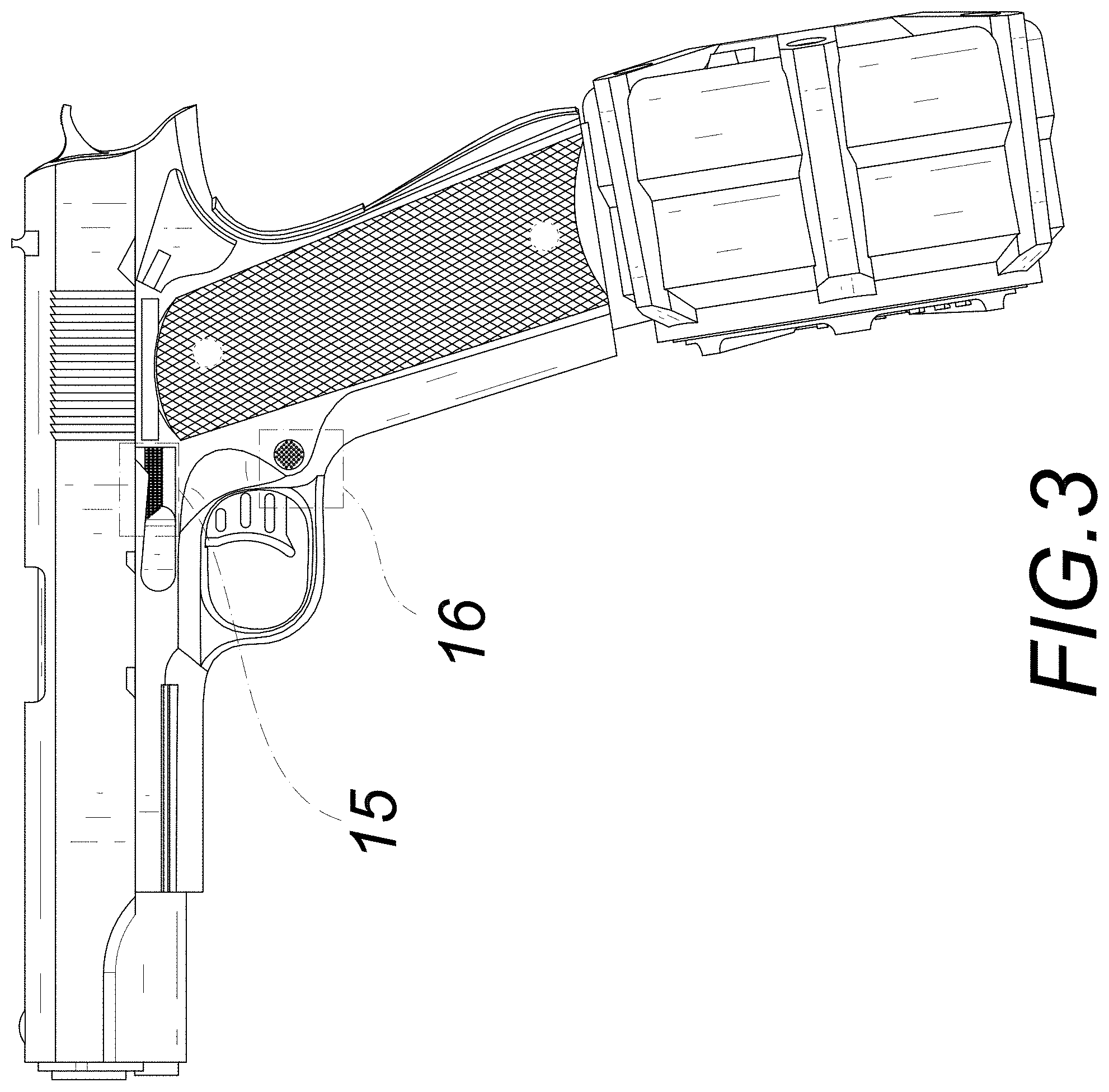 Patent USD0999847 Figure 3 – Toy gun