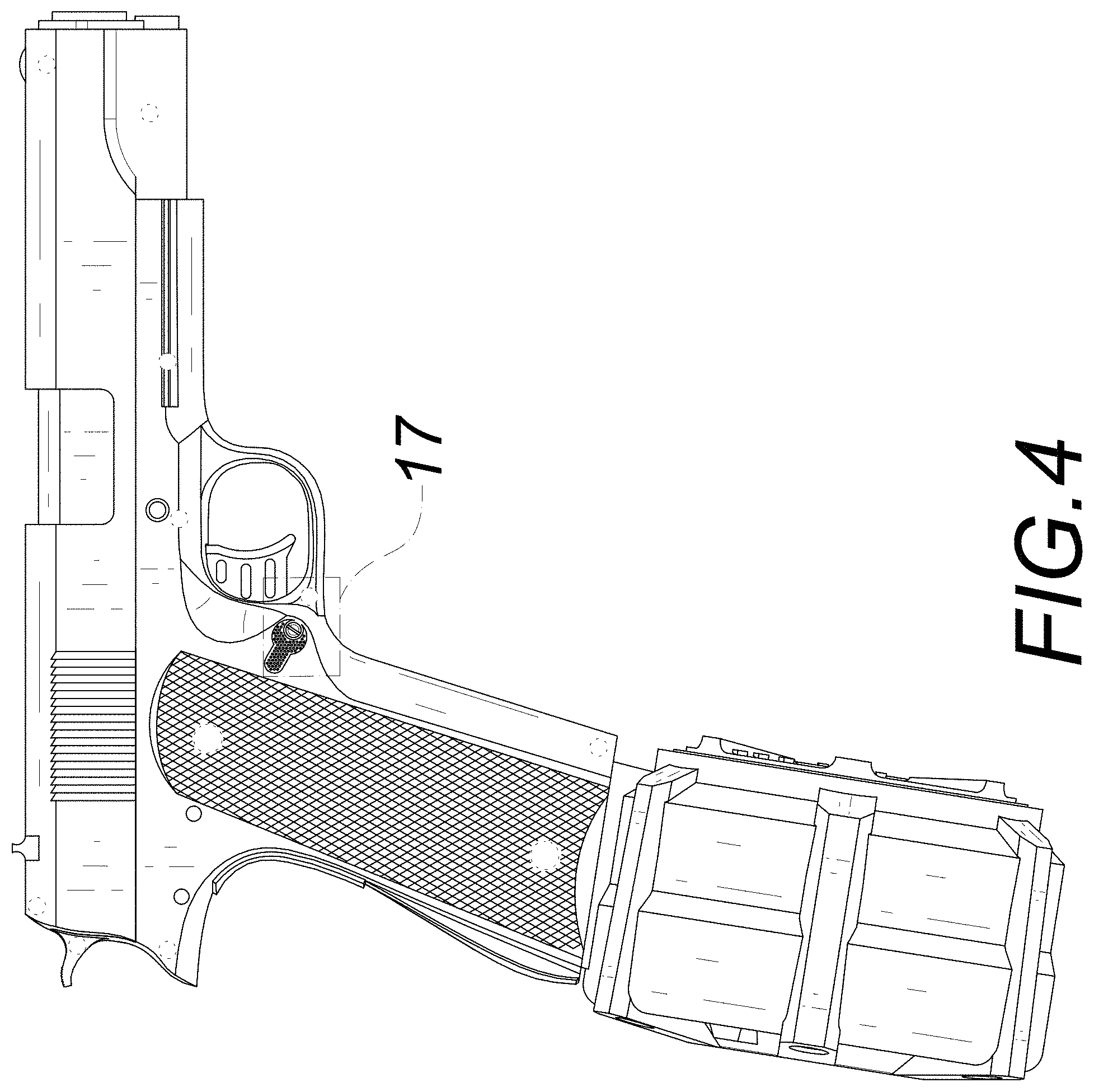Patent USD0999847 Figure 4 – Toy gun