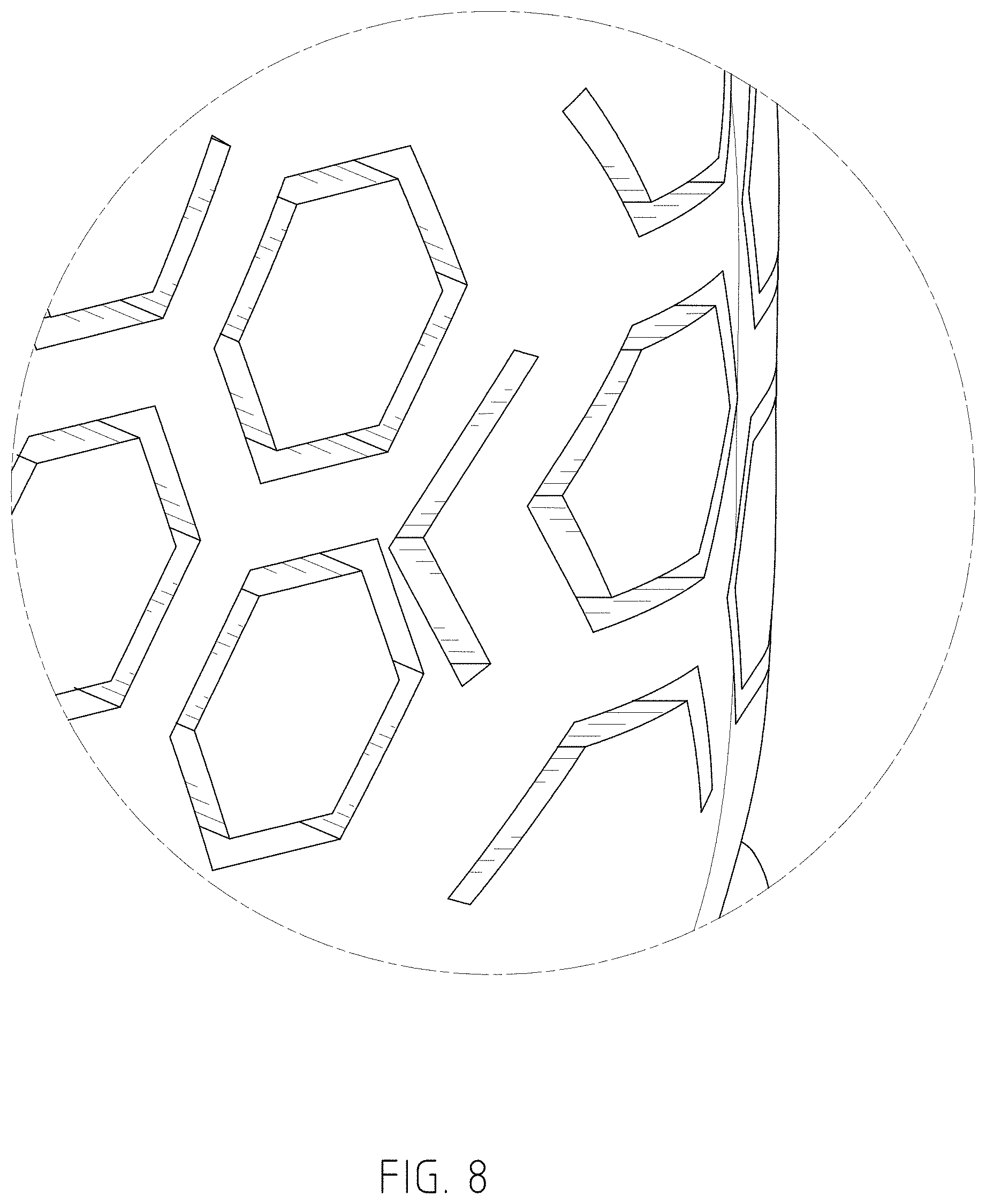 Patent USD0999857 Figure 8 – Pickleball racket