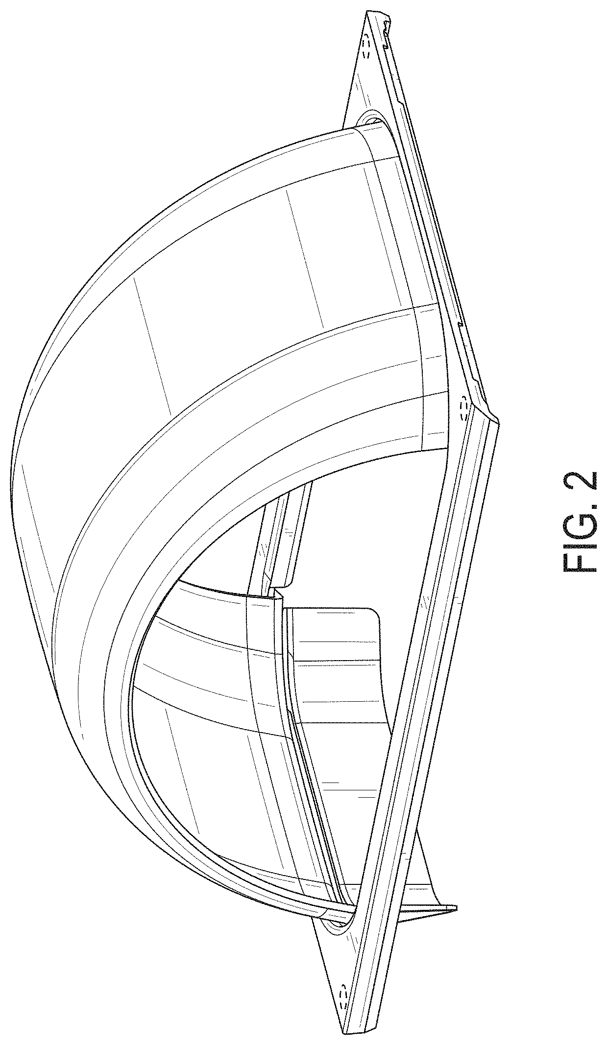 Patent USD0999859 Figure 2 – Fender for electric vehicle