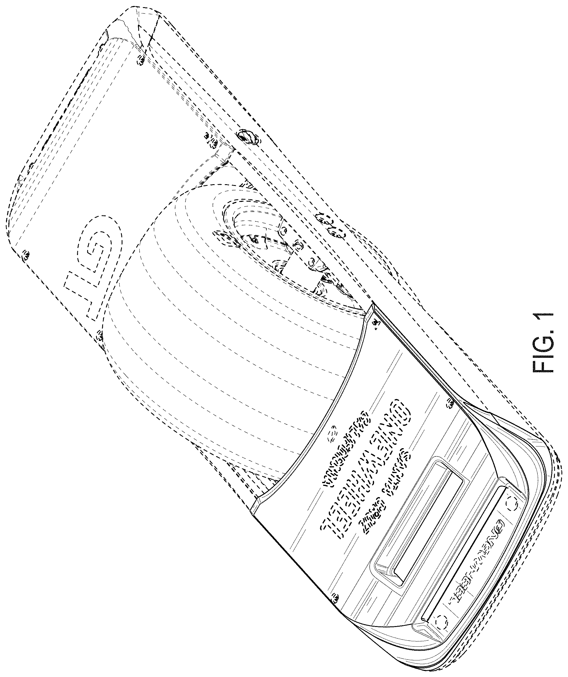 Patent USD0999860 Figure 1 – Electric vehicle front