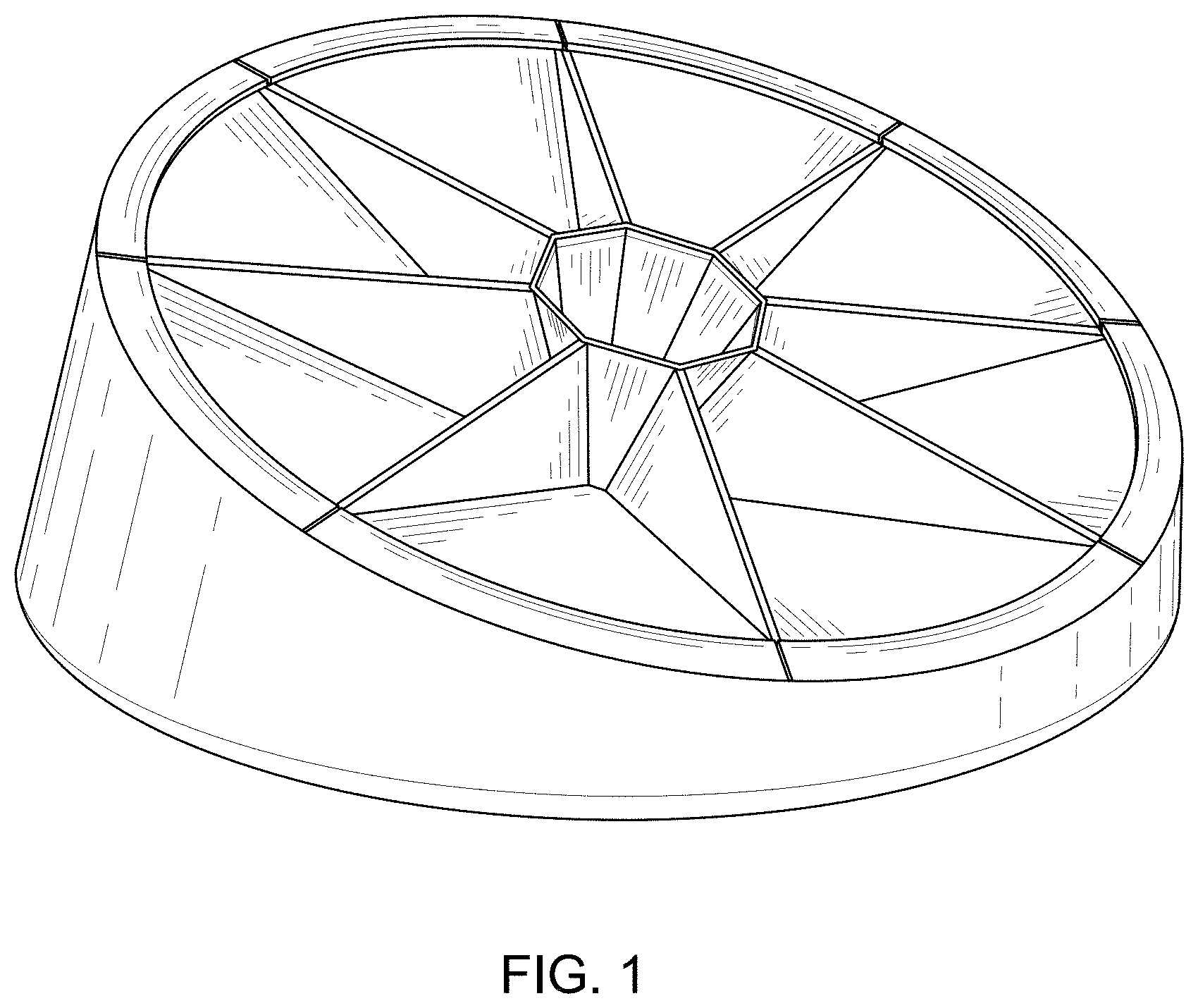 Patent USD0999862 Figure 1 – Golf game target