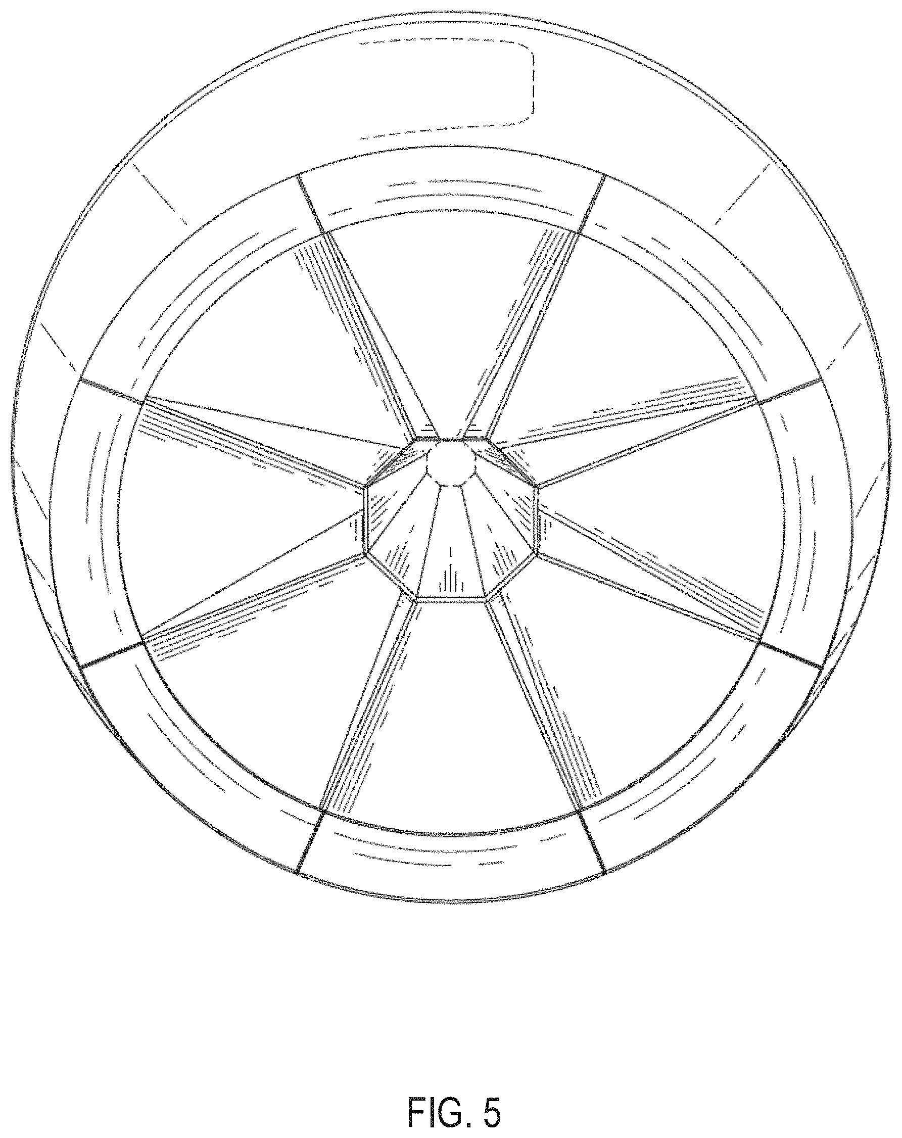 Patent USD0999862 Figure 5 – Golf game target