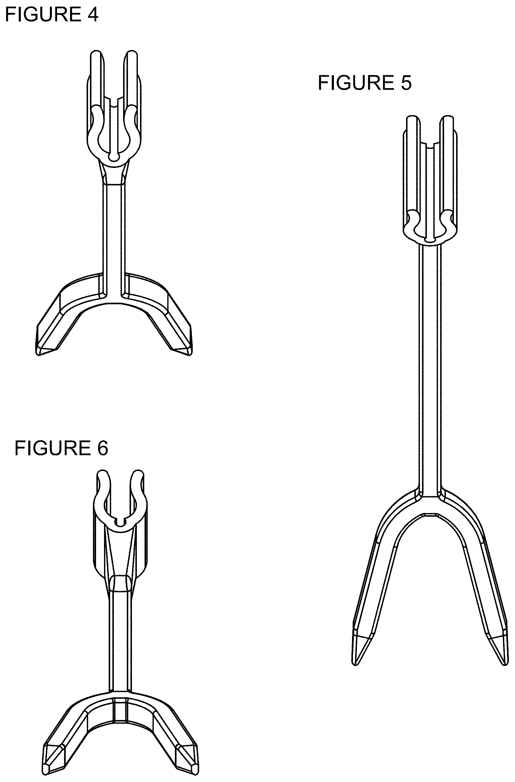 Patent USD0999866 Figure 3 – Golf club stand