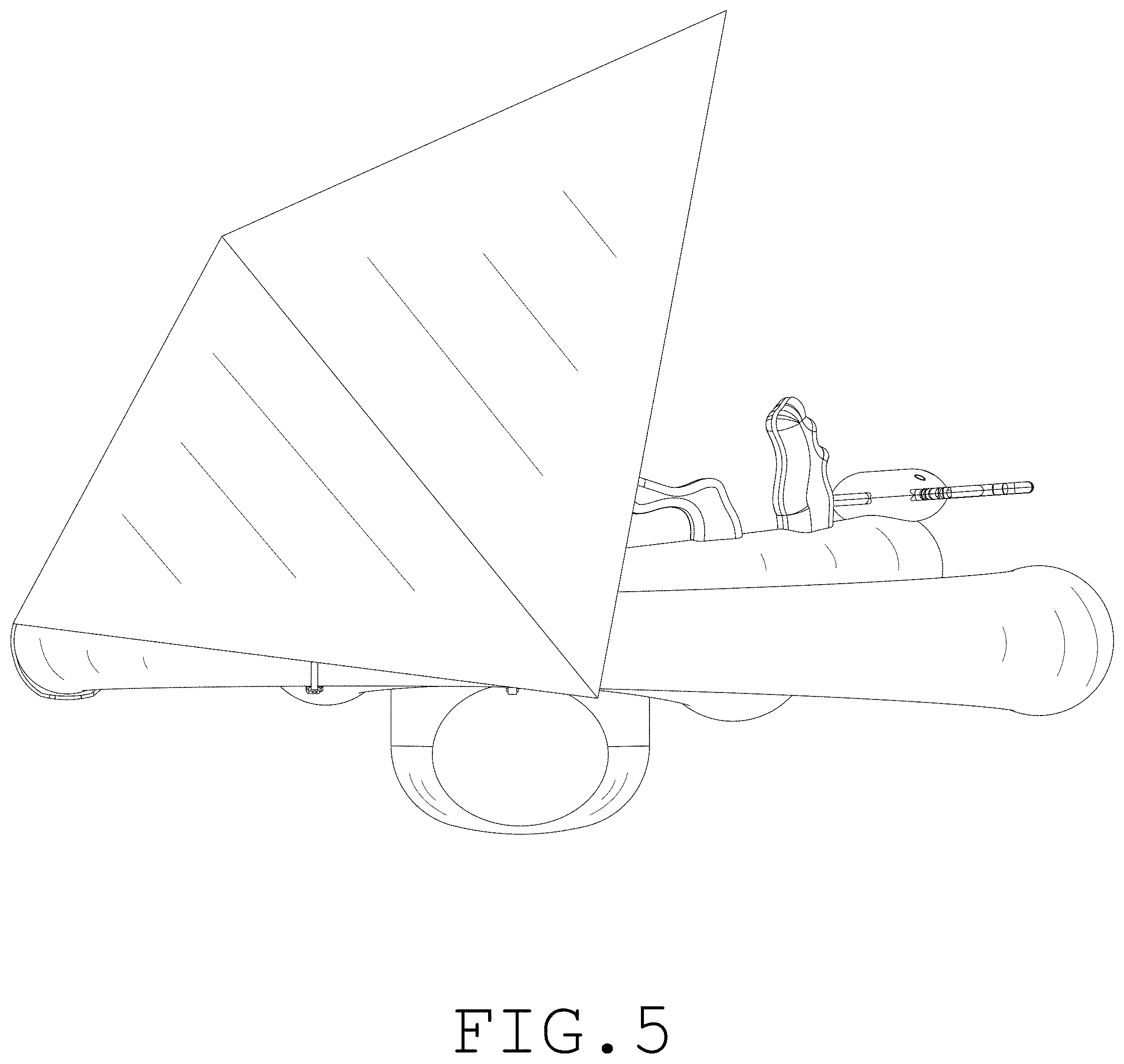 Patent USD0999868 Figure 5 – Inflatable float