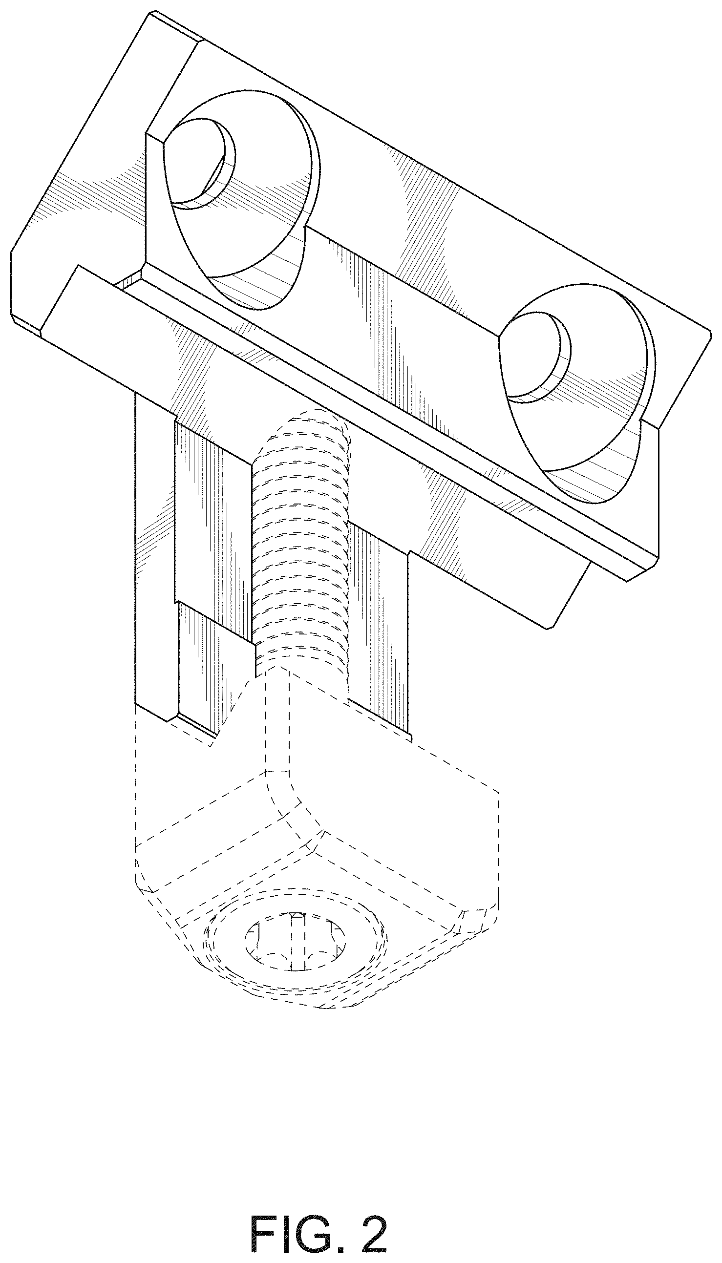 Patent USD0999871 Figure 2 – Offset flashlight mount
