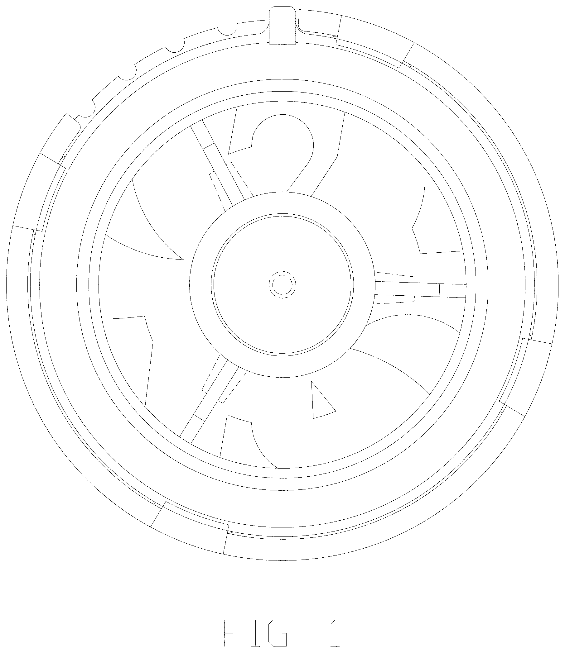 Patent USD0999877 Figure 1 – Fountain base