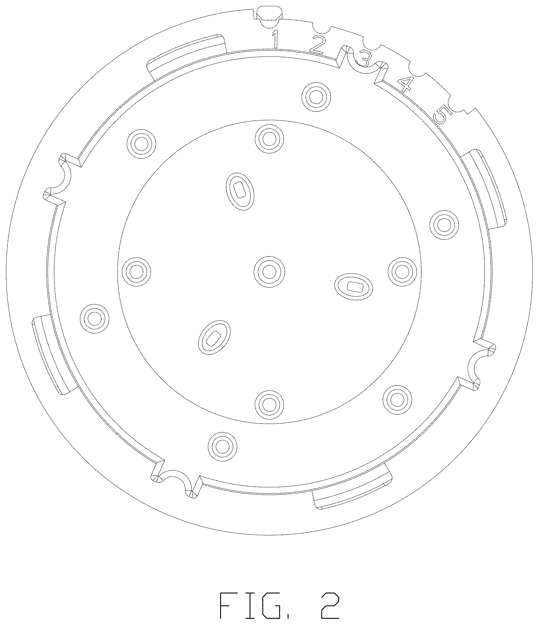 Patent USD0999877 Figure 2 – Fountain base