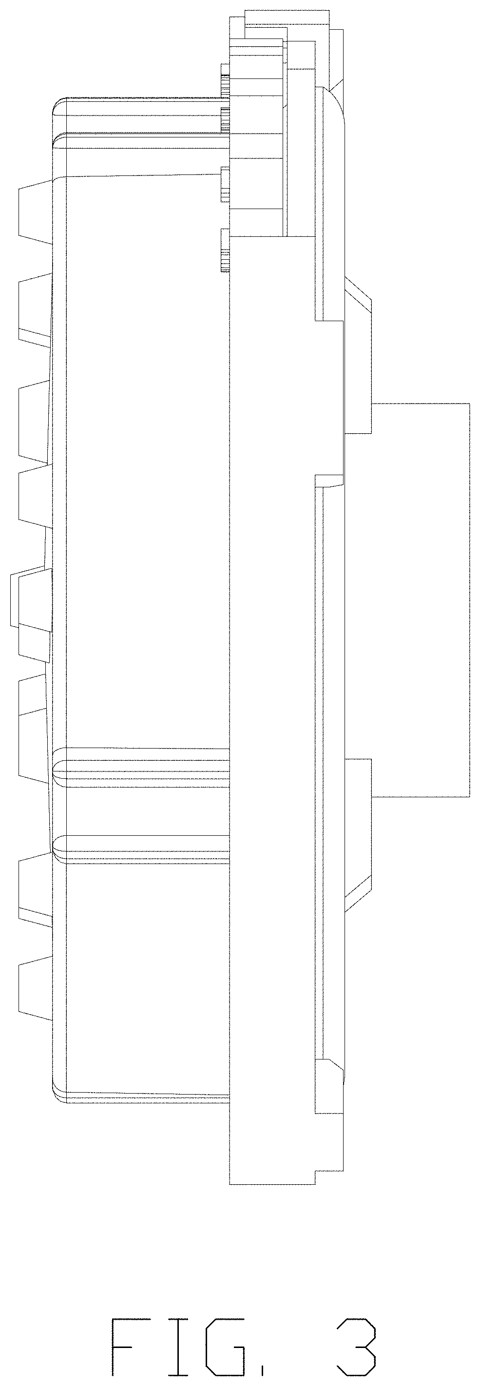 Patent USD0999877 Figure 3 – Fountain base