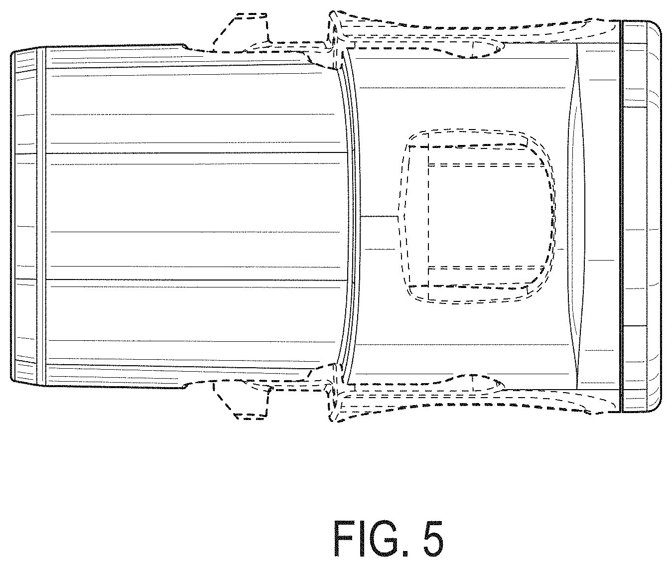 Patent USD0999883 Figure 5 – Fluid connector