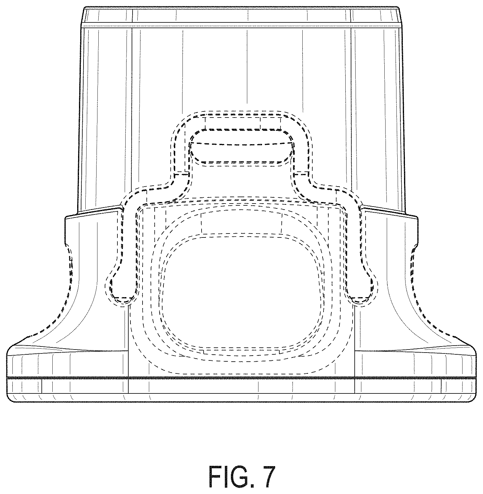 Patent USD0999883 Figure 7 – Fluid connector