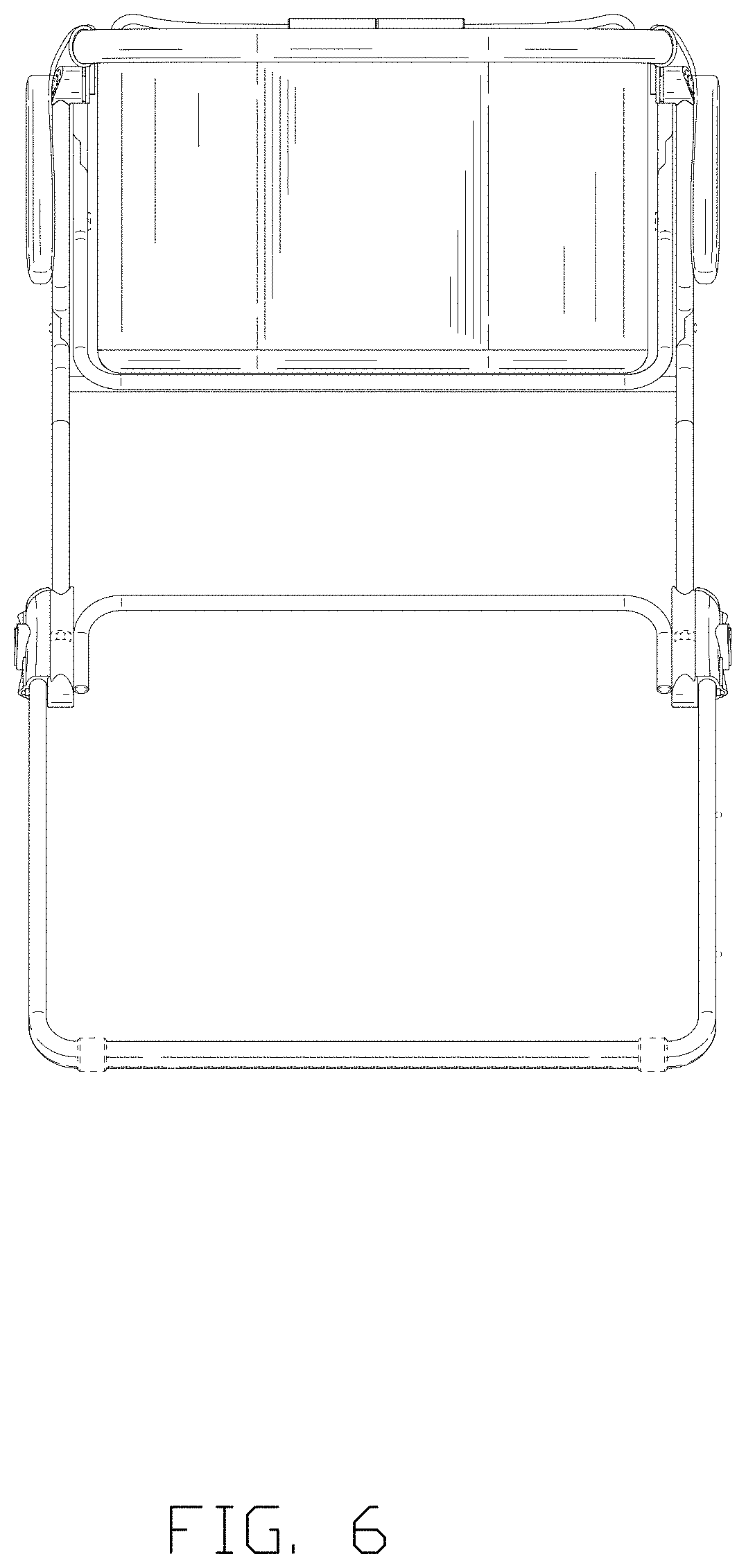 Patent USD0999886 Figure 6 – Baby bath