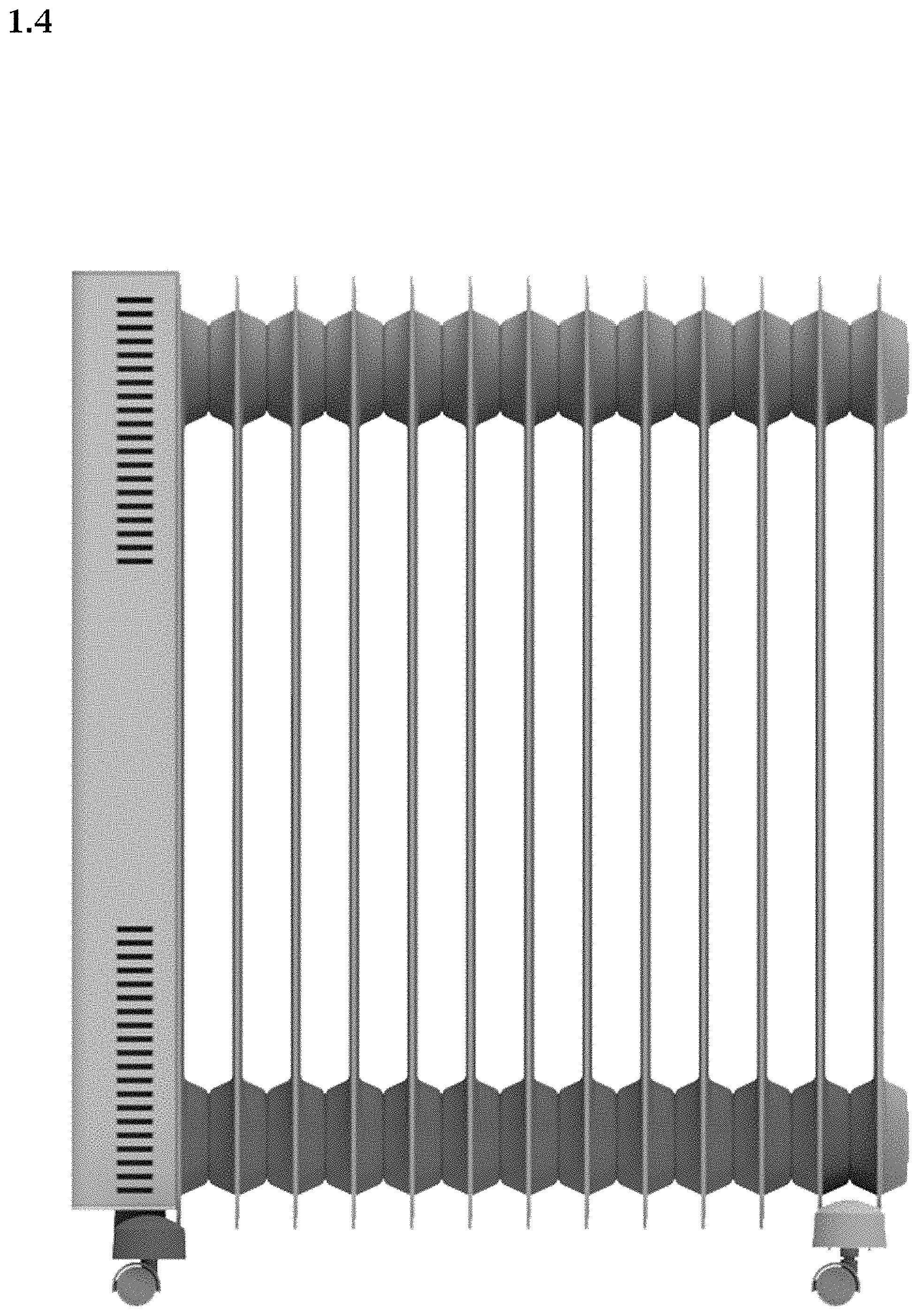 Patent USD0999889 Figure 4 – Electric heater