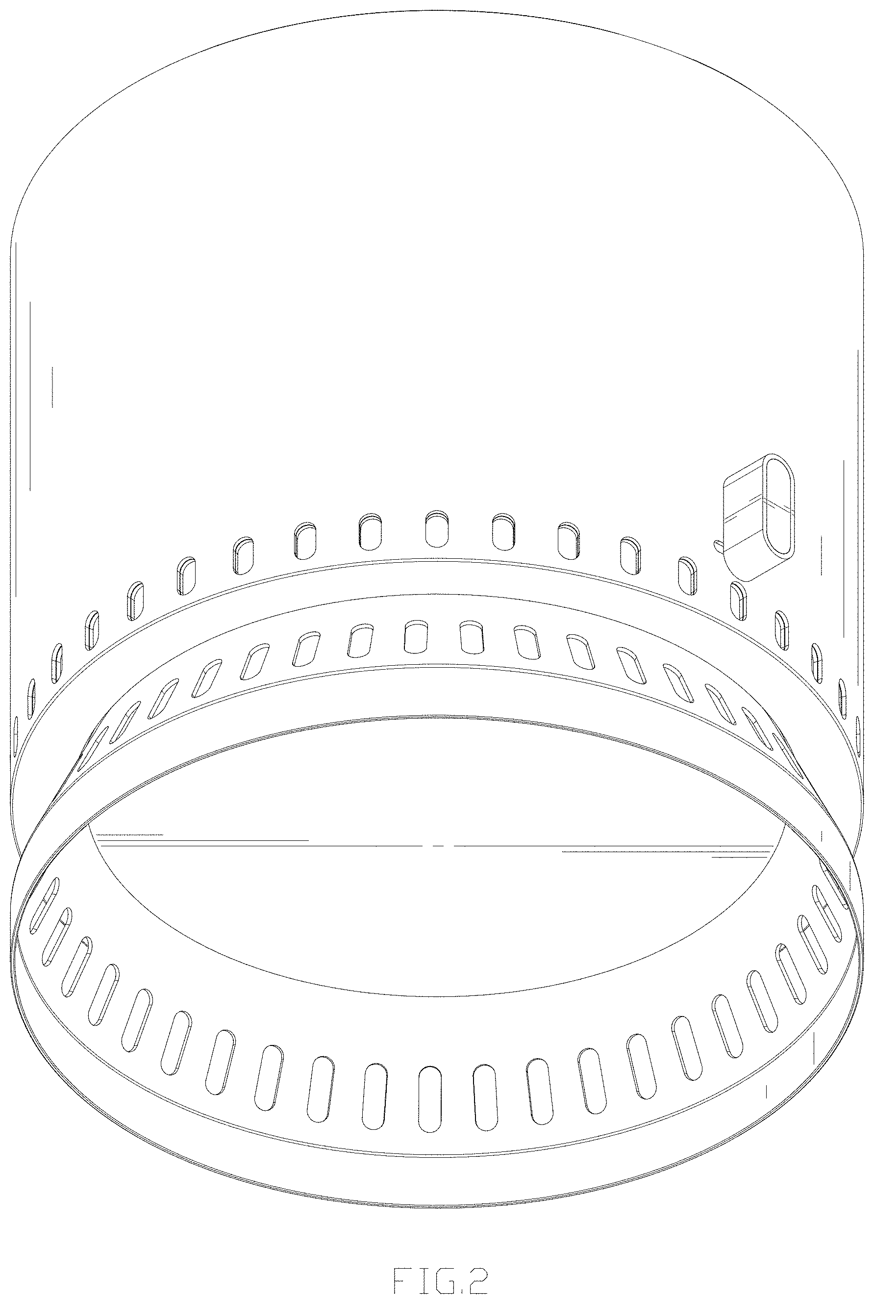 Patent USD0999890 Figure 2 – Fireplace