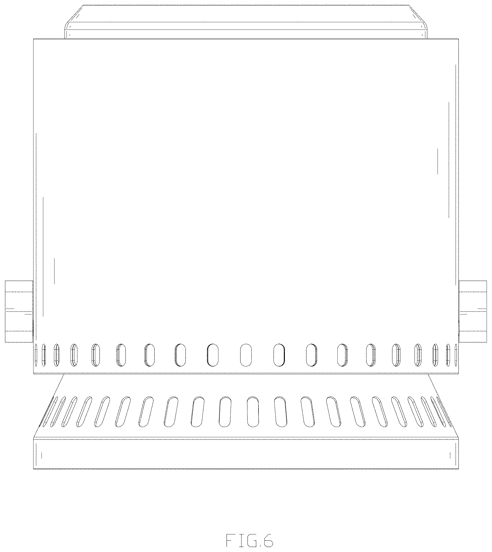 Patent USD0999890 Figure 6 – Fireplace