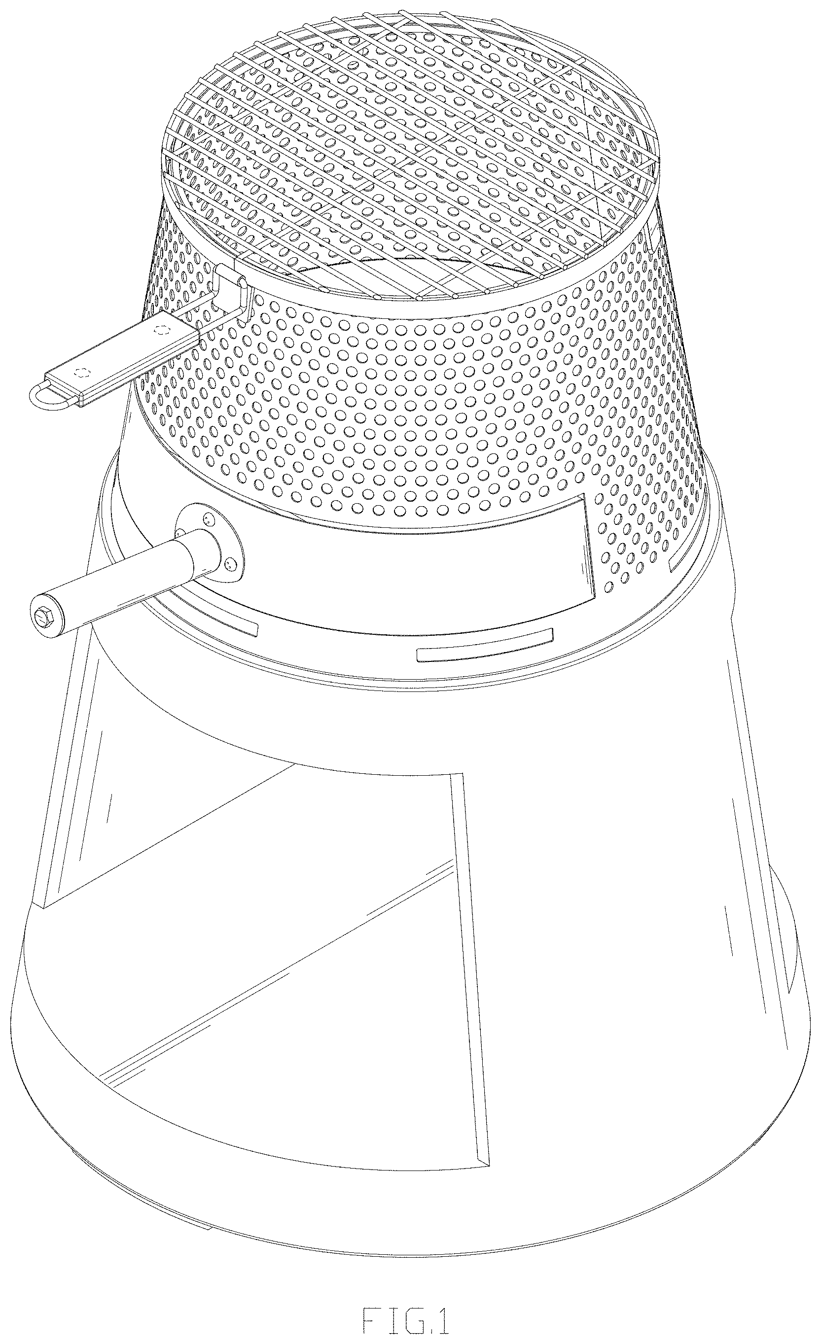 Patent USD0999891 Figure 1 – Fireplace