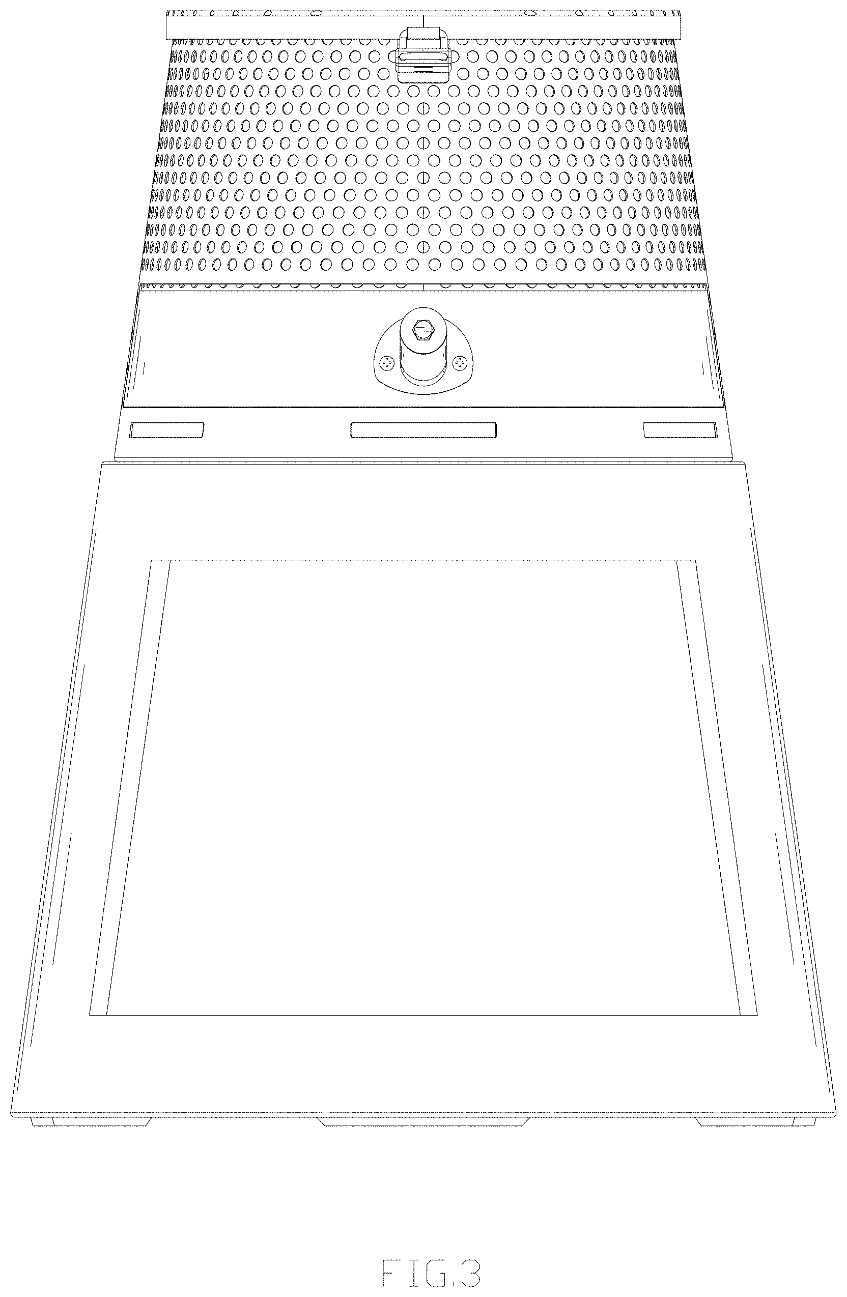 Patent USD0999891 Figure 3 – Fireplace
