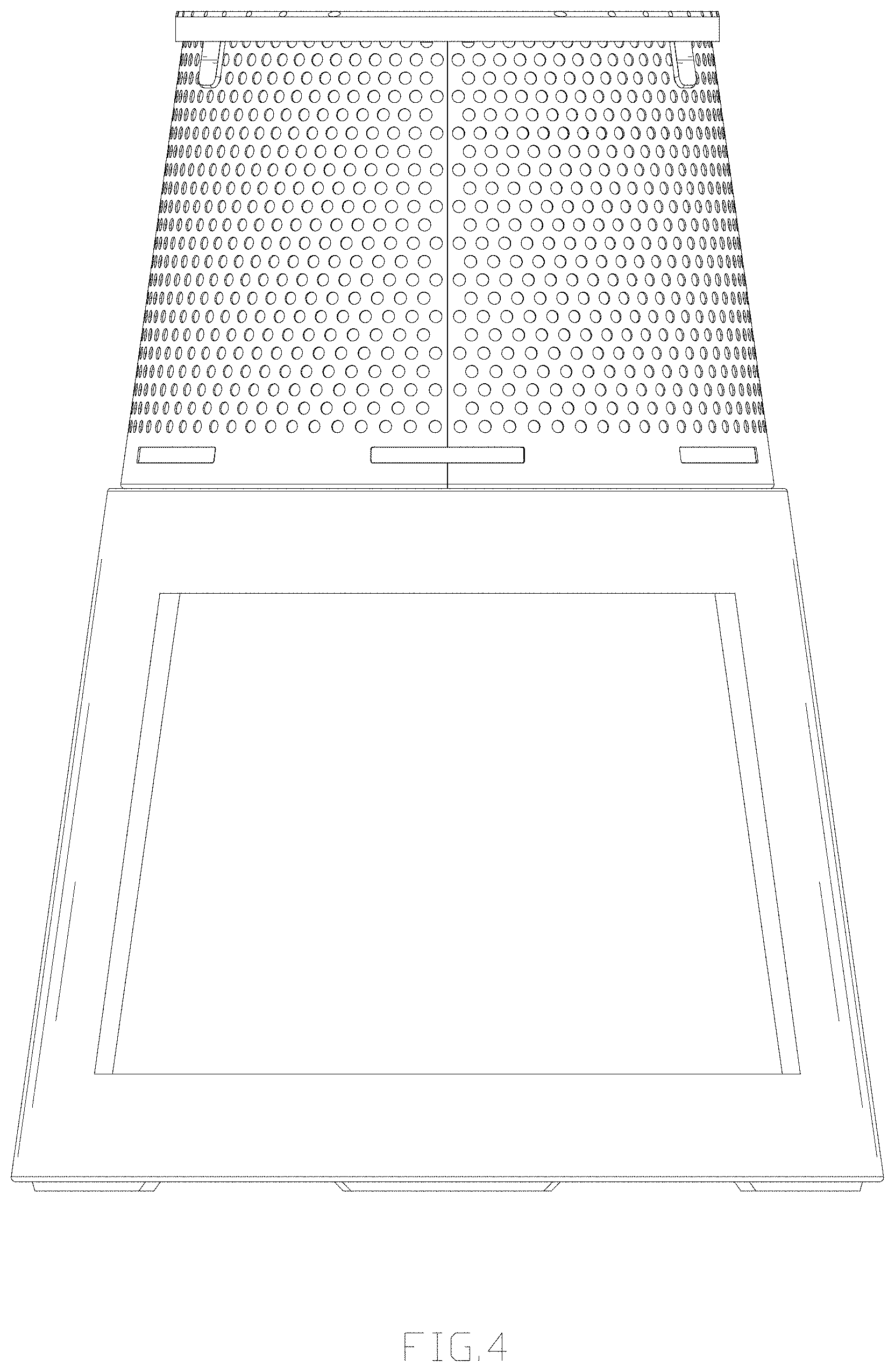 Patent USD0999891 Figure 4 – Fireplace