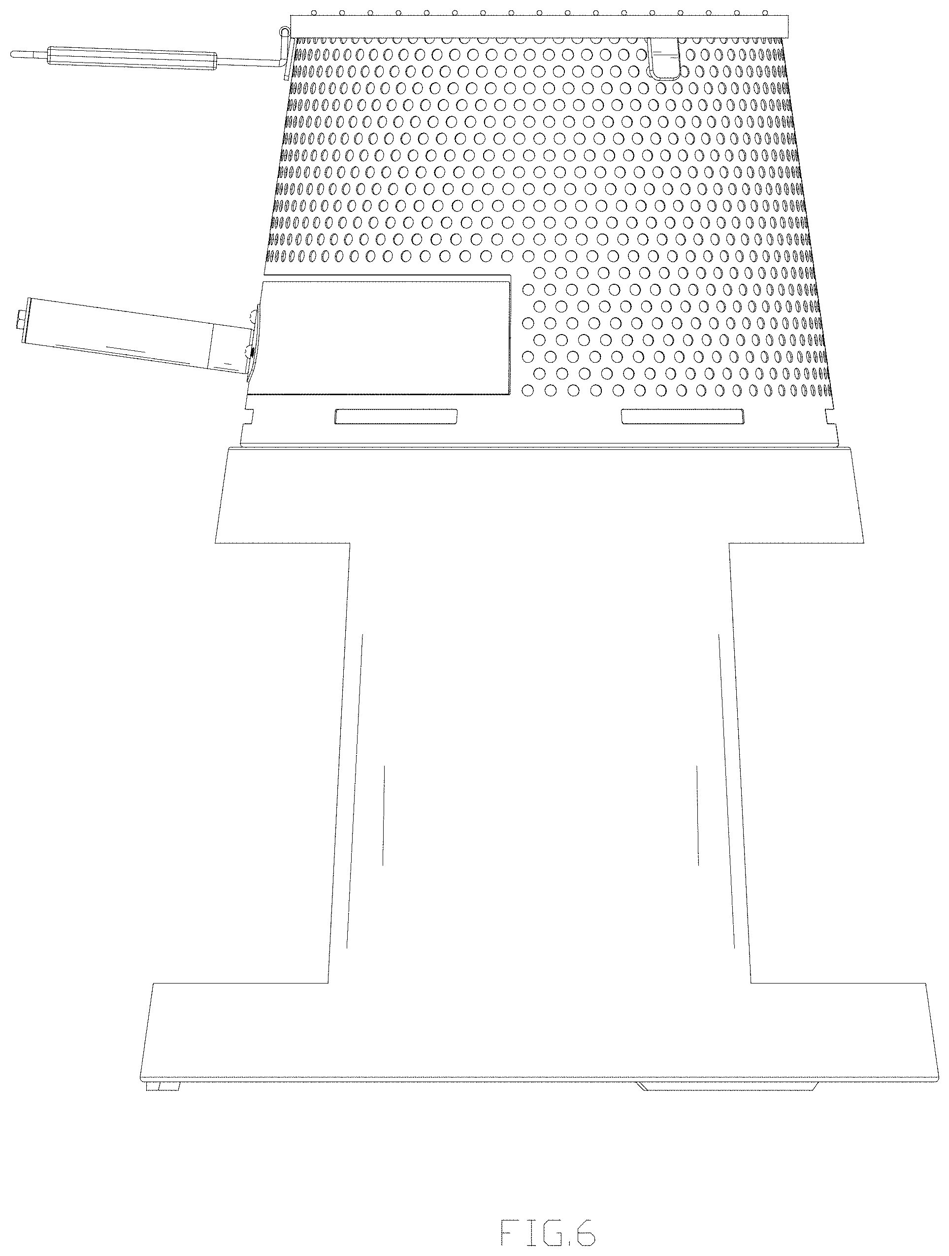 Patent USD0999891 Figure 6 – Fireplace