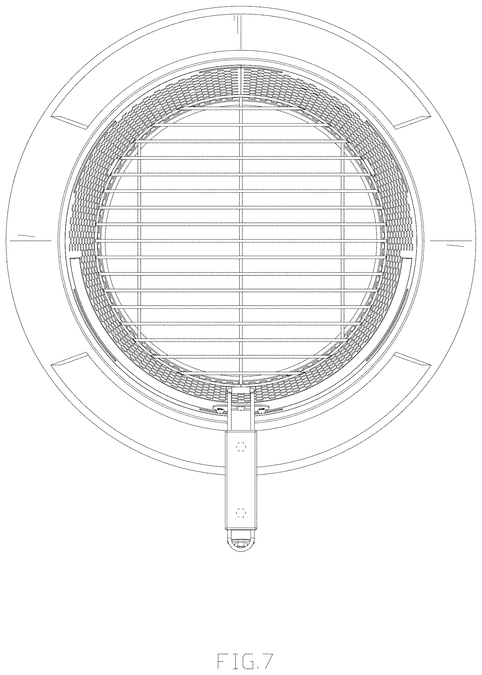 Patent USD0999891 Figure 7 – Fireplace