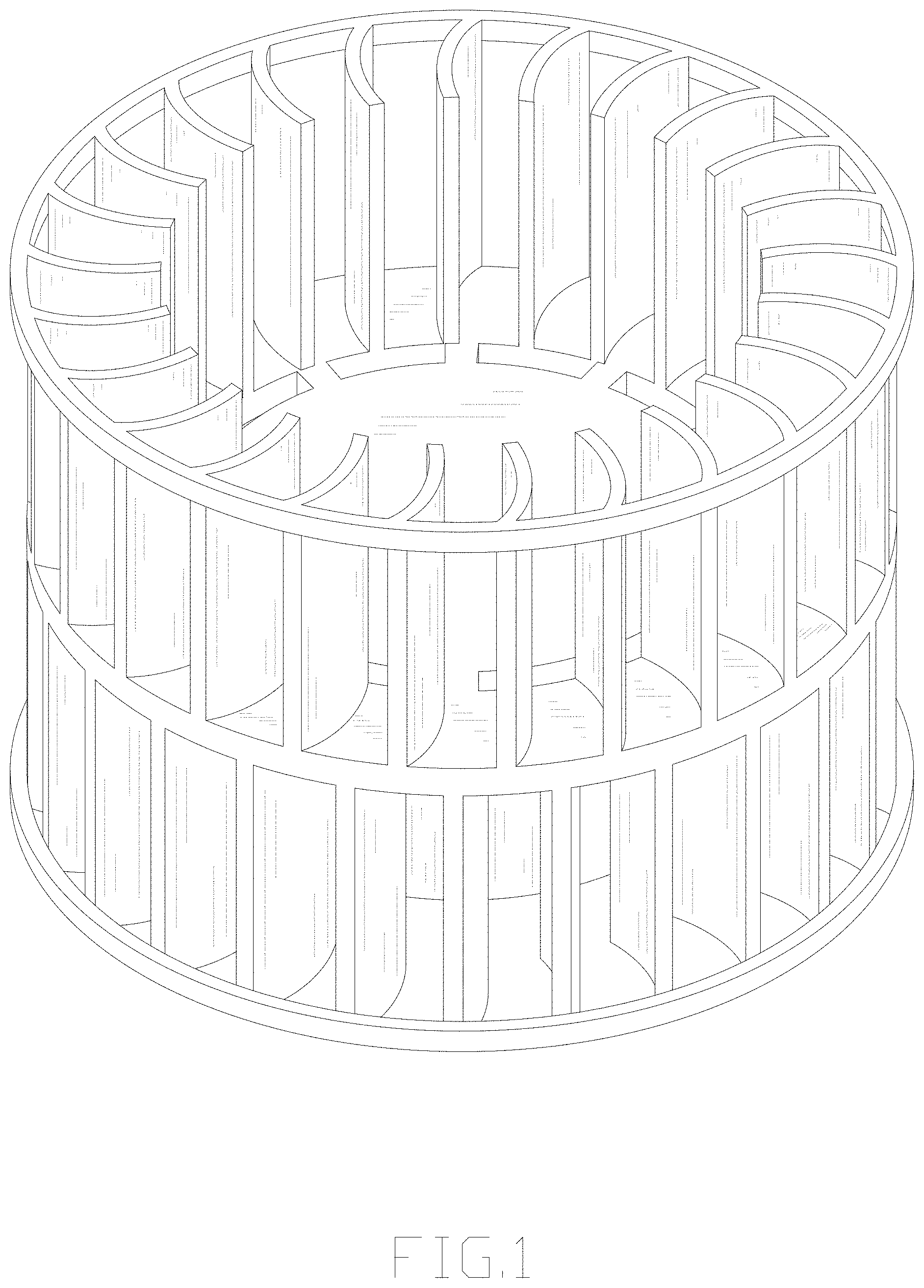 Patent USD0999901 — Fan blade — Figure 1
