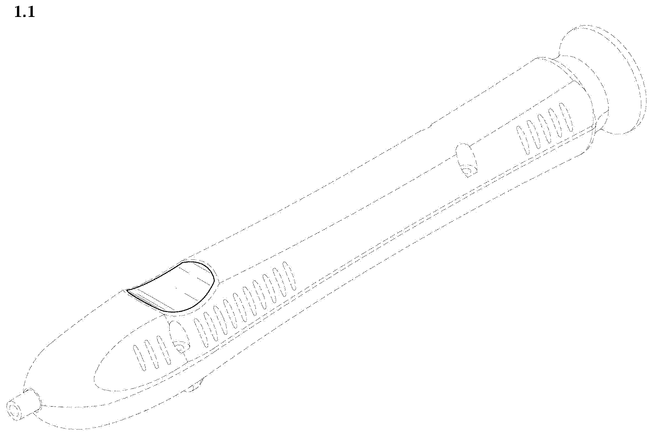Patent USD0999904 Figure 1 – Biopsy device for medical use
