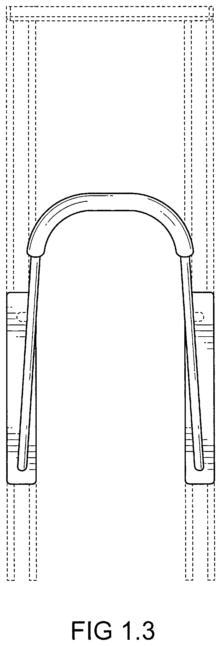 Patent USD0999912 Figure 3 – Toilet support