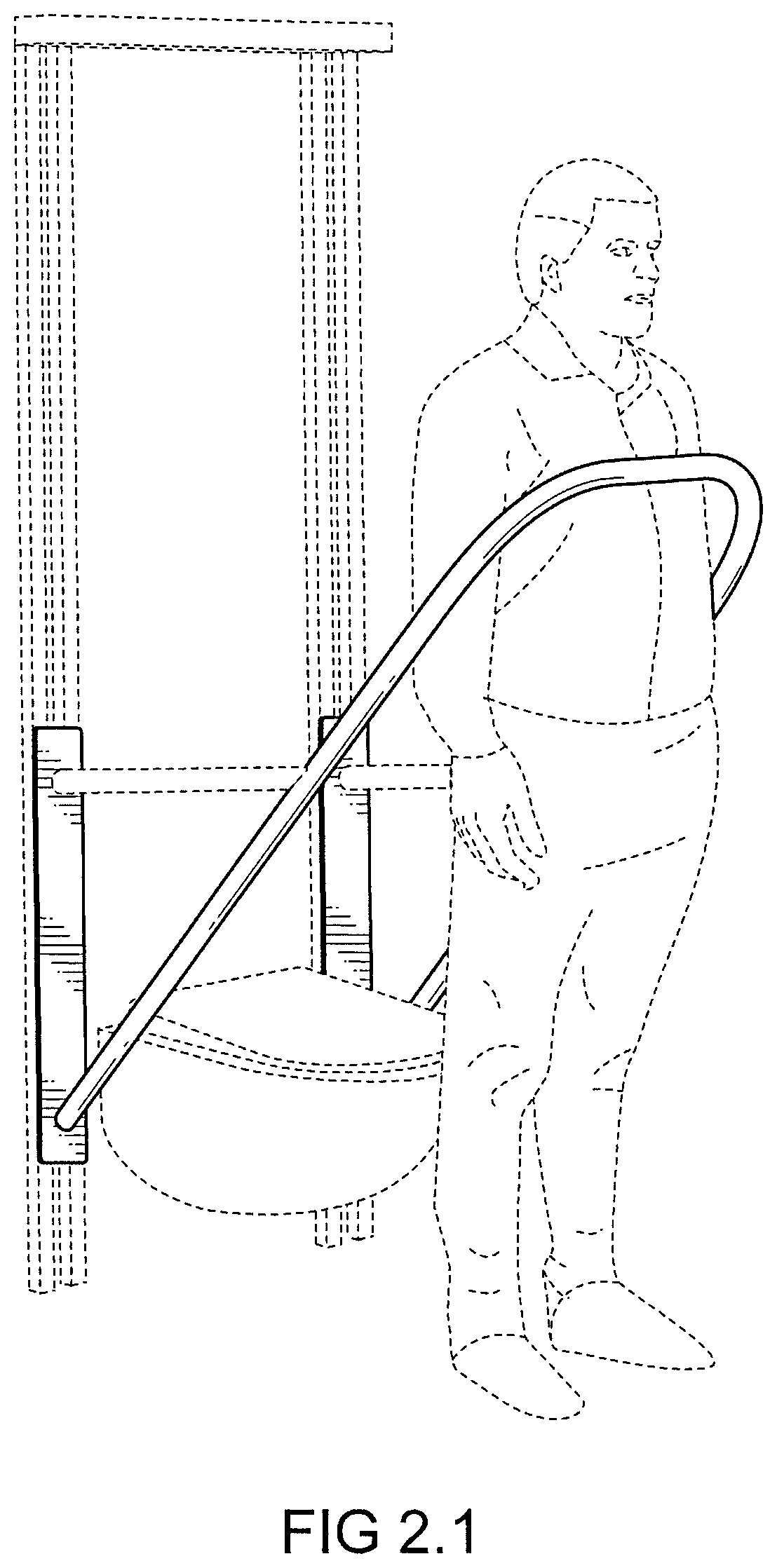 Patent USD0999912 Figure 9 – Toilet support