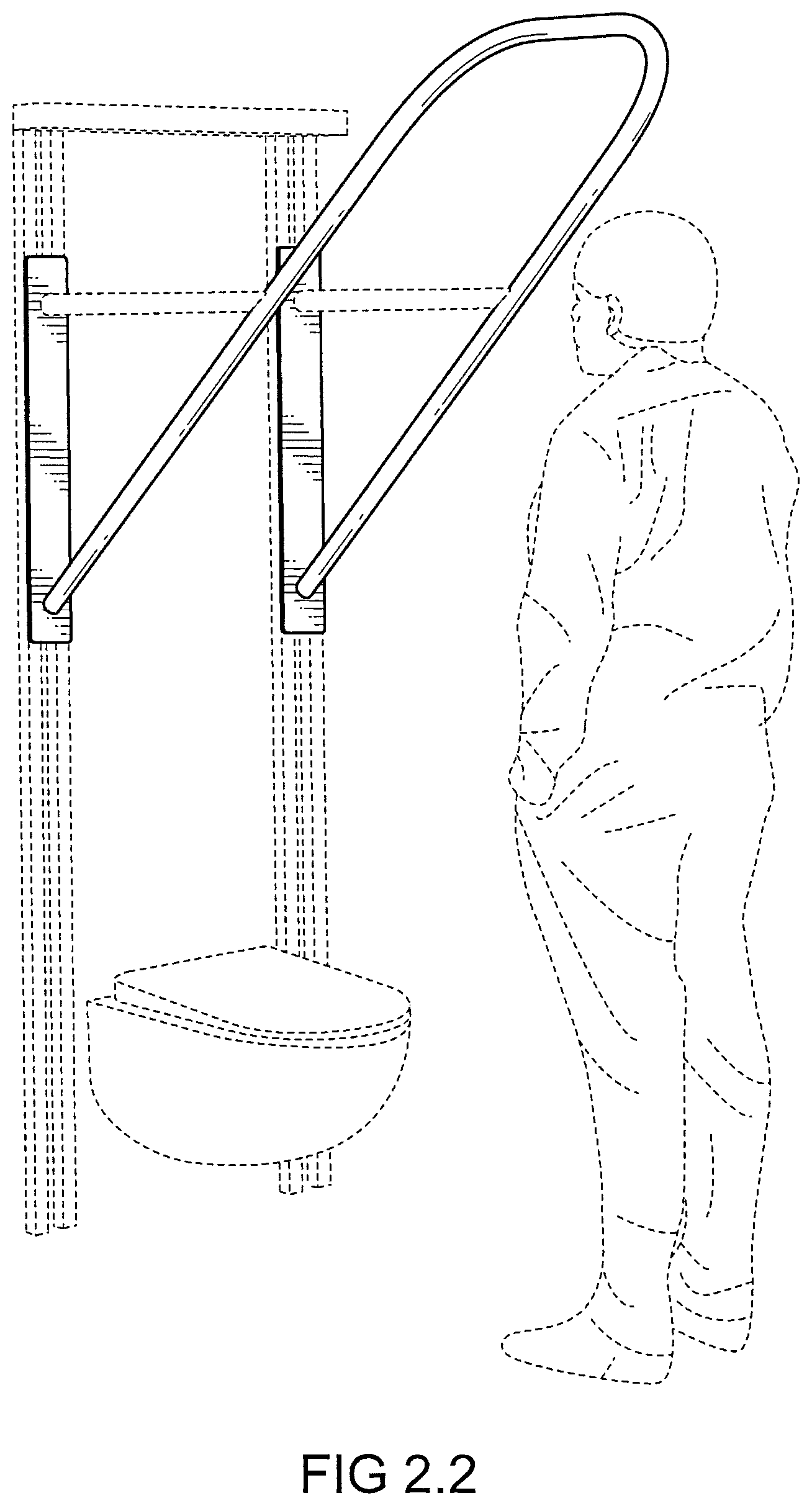 Patent USD0999912 Figure 10 – Toilet support