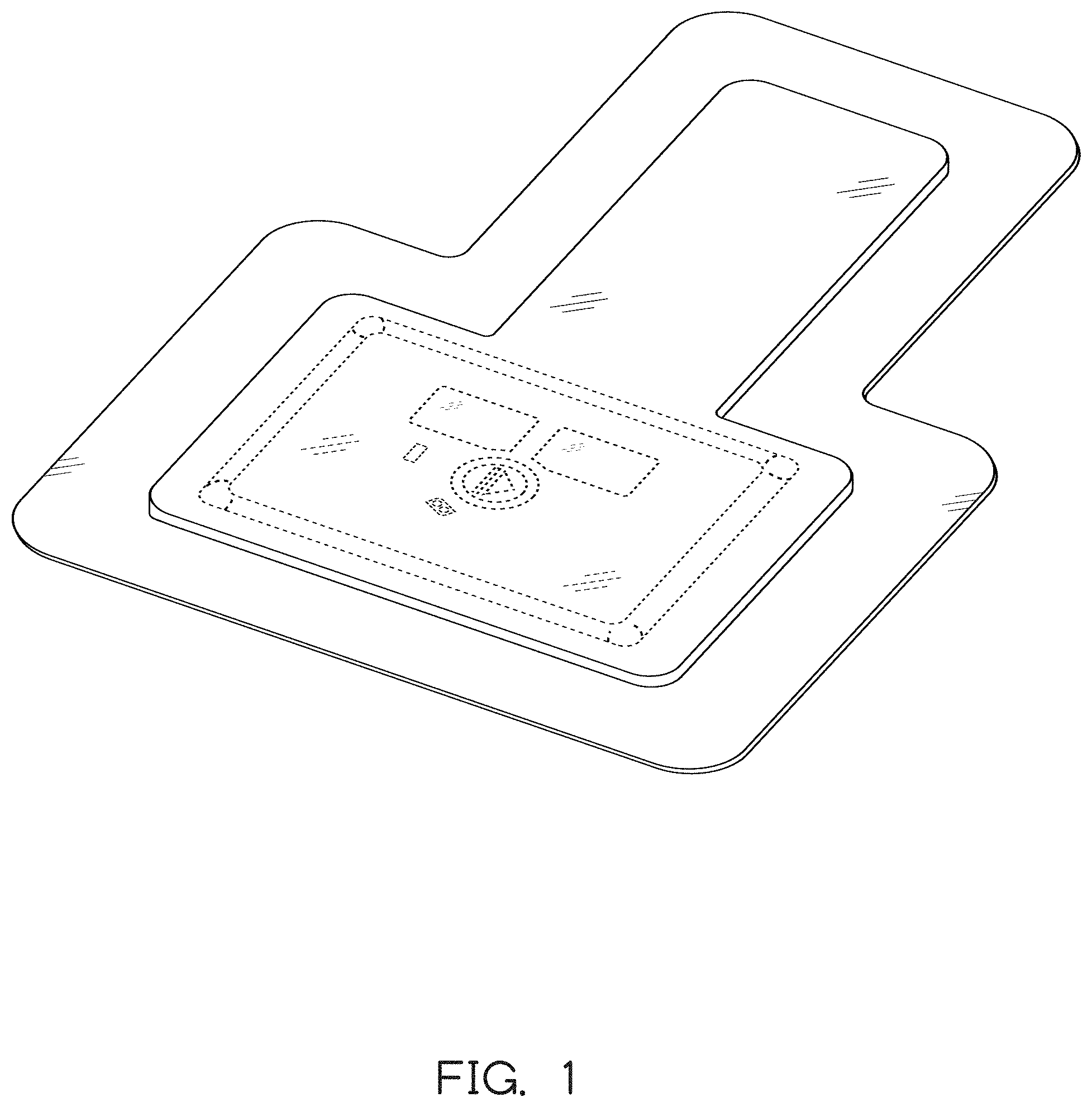 Patent USD0999914 — Medical dressing — Figure 1