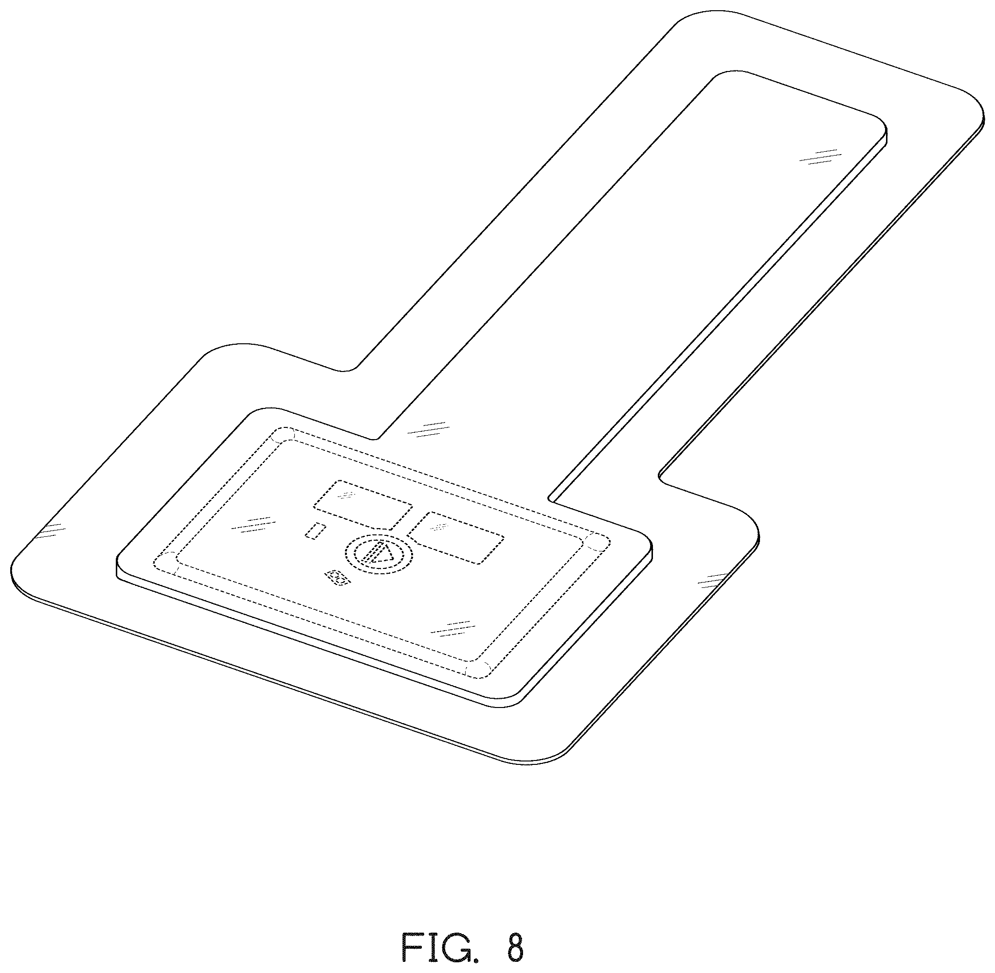 Patent USD0999914 Figure 5 – Medical dressing