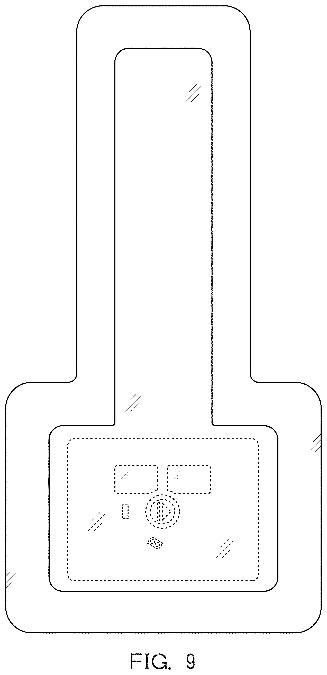Patent USD0999914 Figure 6 – Medical dressing