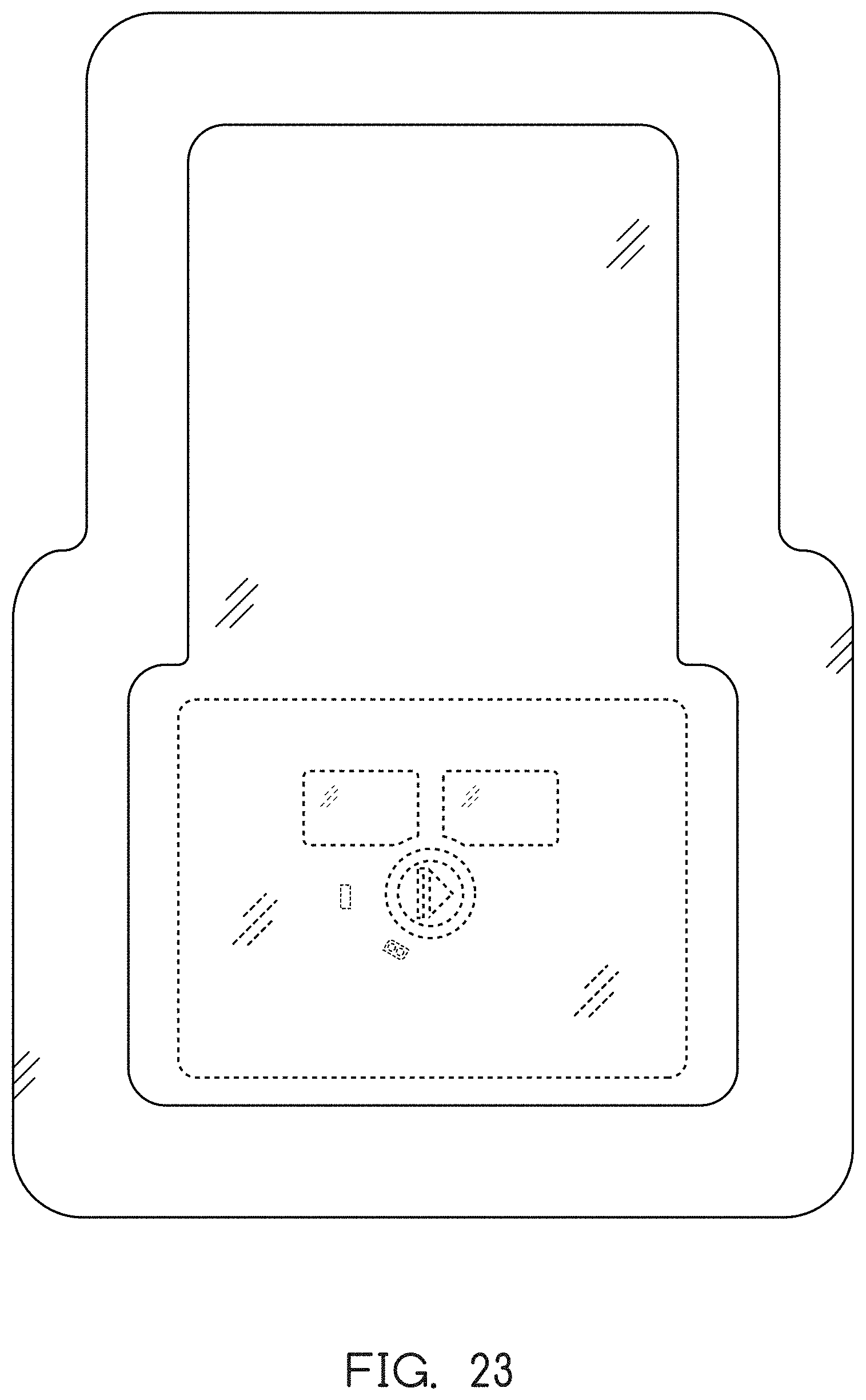 Patent USD0999914 Figure 14 – Medical dressing