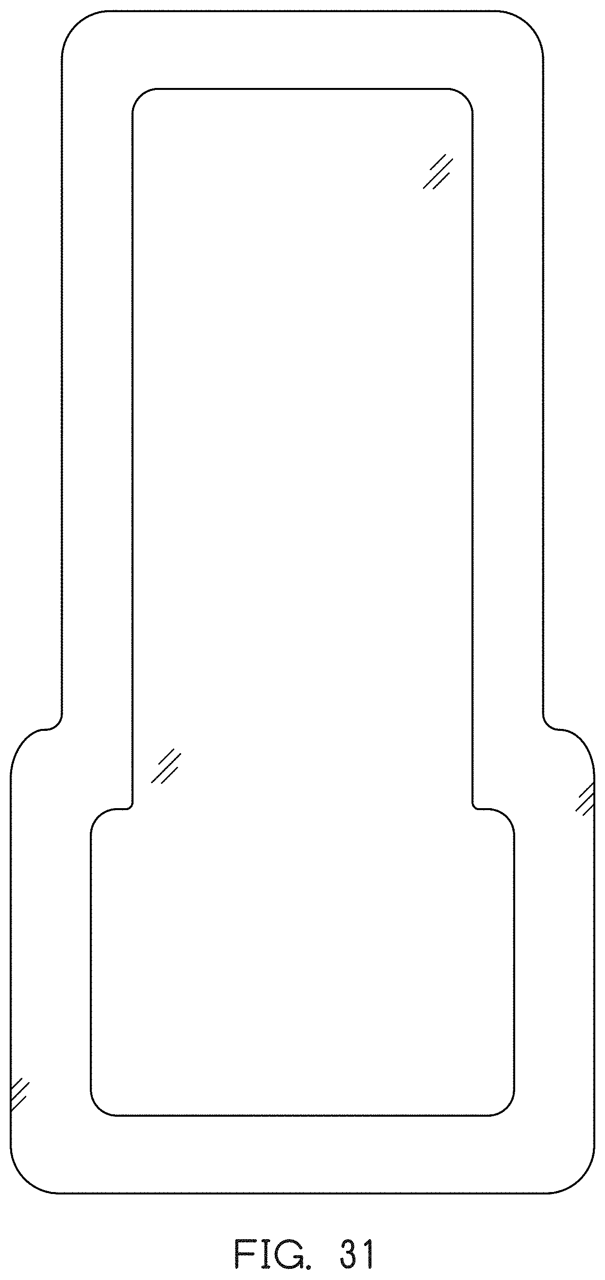 Patent USD0999914 Figure 19 – Medical dressing
