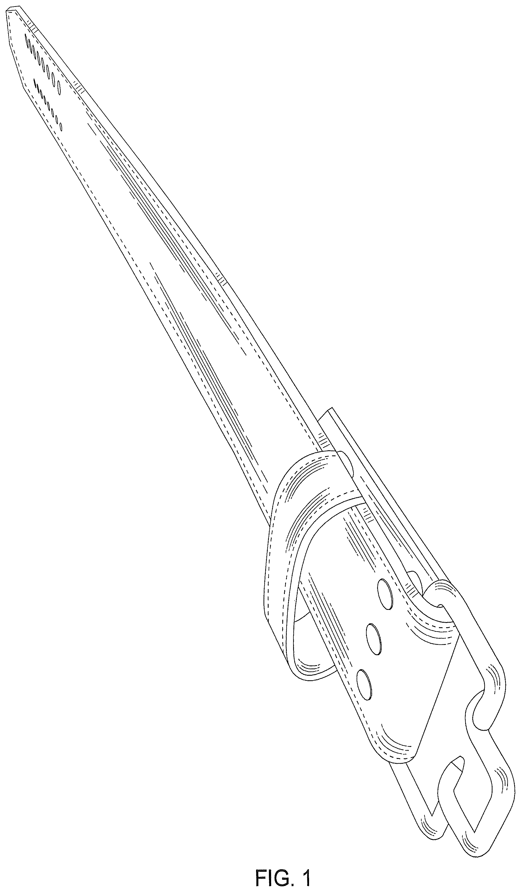 Patent USD0999916 — Weightlifting belt — Figure 1
