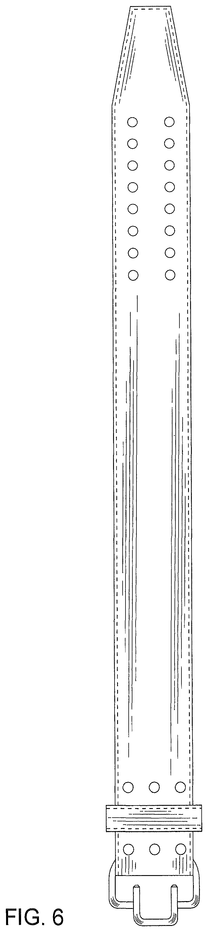Patent USD0999916 Figure 6 – Weightlifting belt