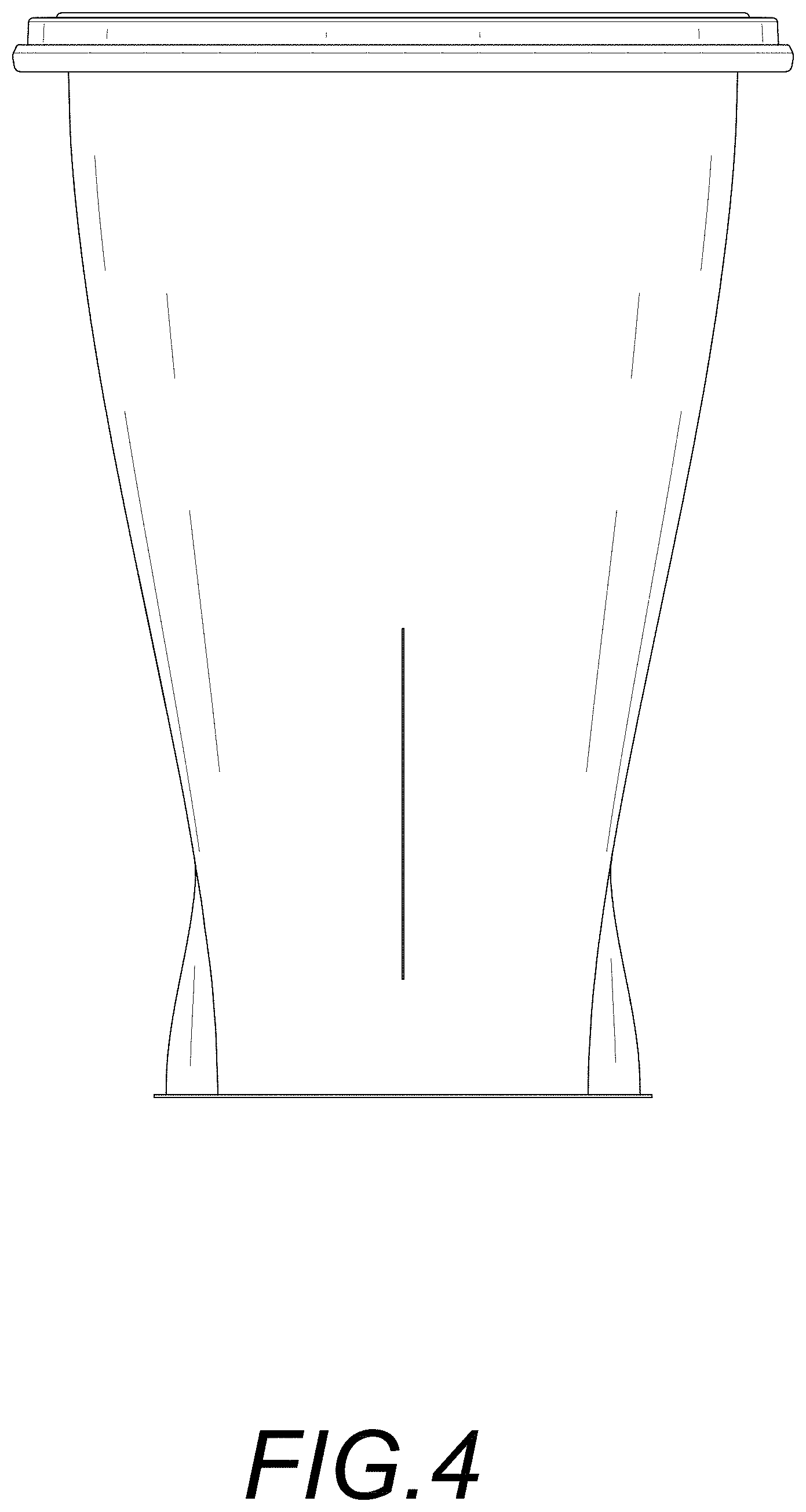 Patent USD0999917 Figure 4 – Leg cast protector