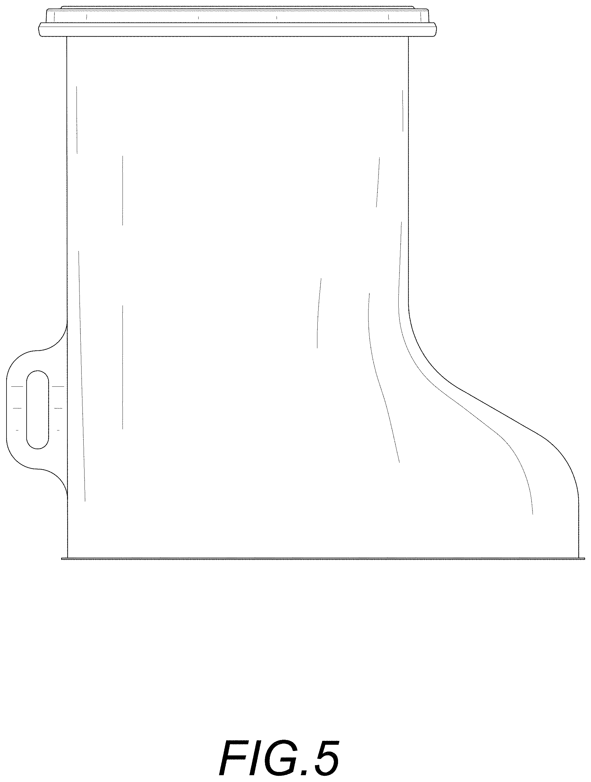 Patent USD0999917 Figure 5 – Leg cast protector