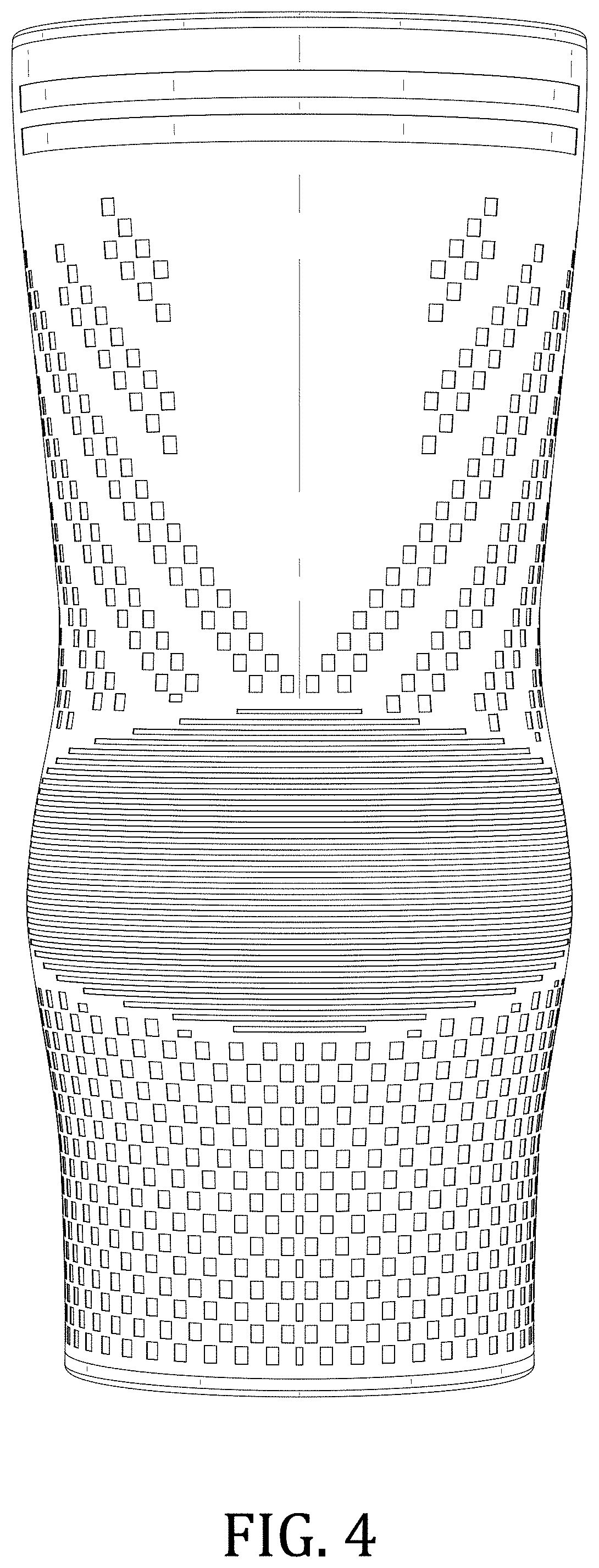 Patent USD0999918 Figure 4 – Ankle brace