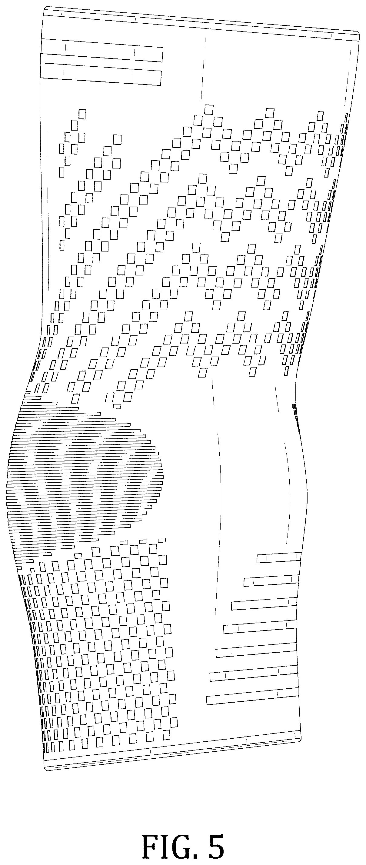 Patent USD0999918 Figure 5 – Ankle brace
